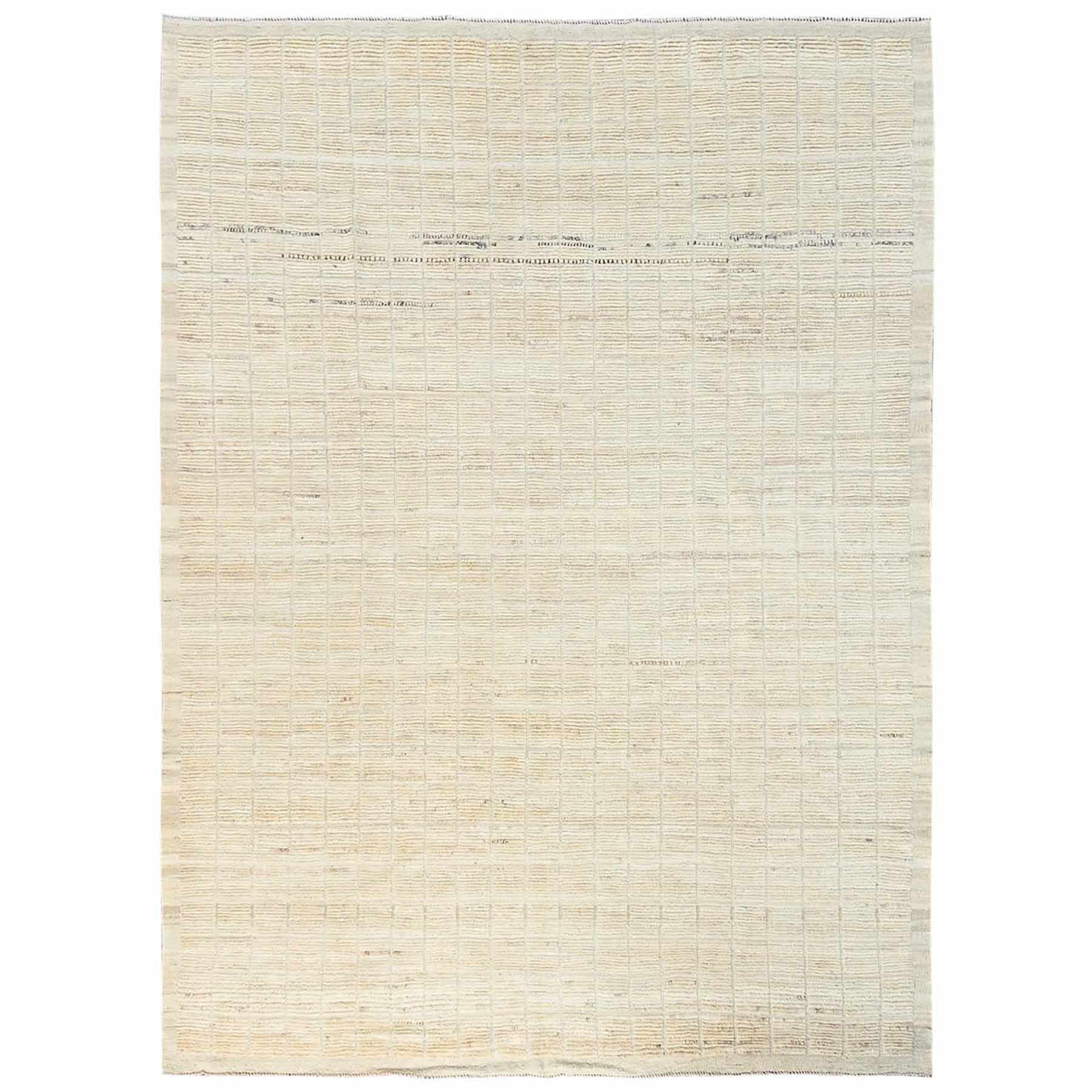 Tribal-Geometric-Hand-Knotted-Rug-7130