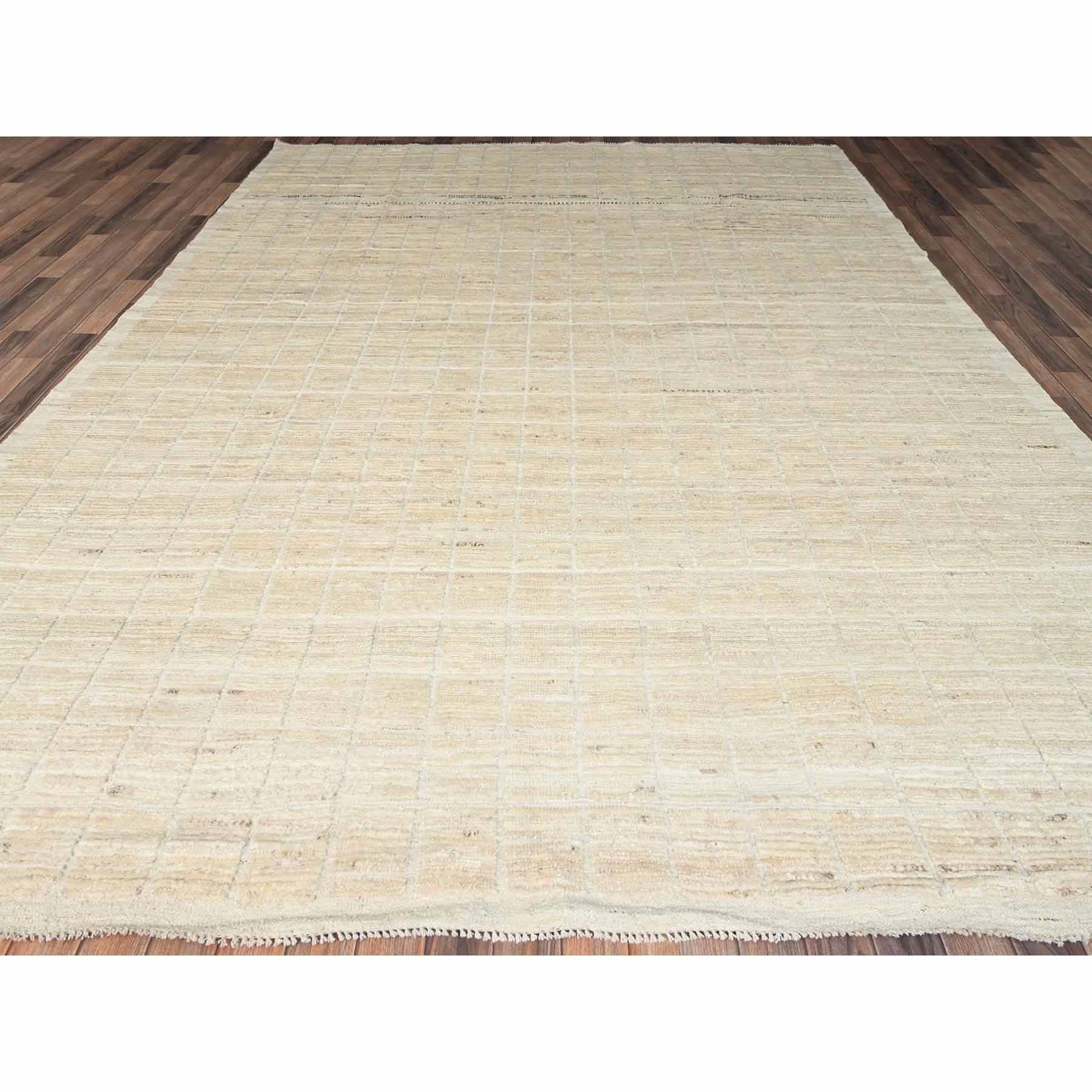 Tribal-Geometric-Hand-Knotted-Rug-7130