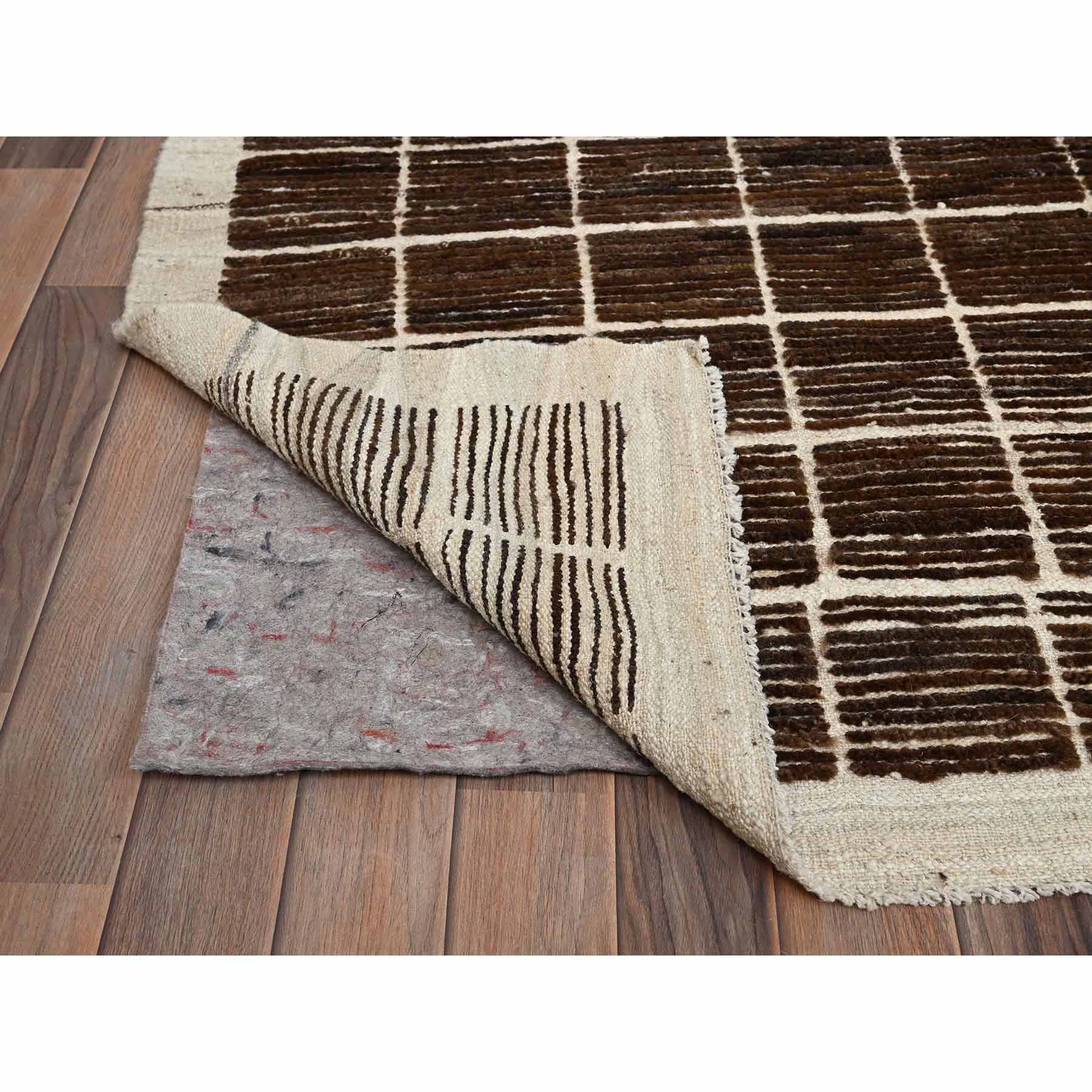 Tribal-Geometric-Hand-Knotted-Rug-7165