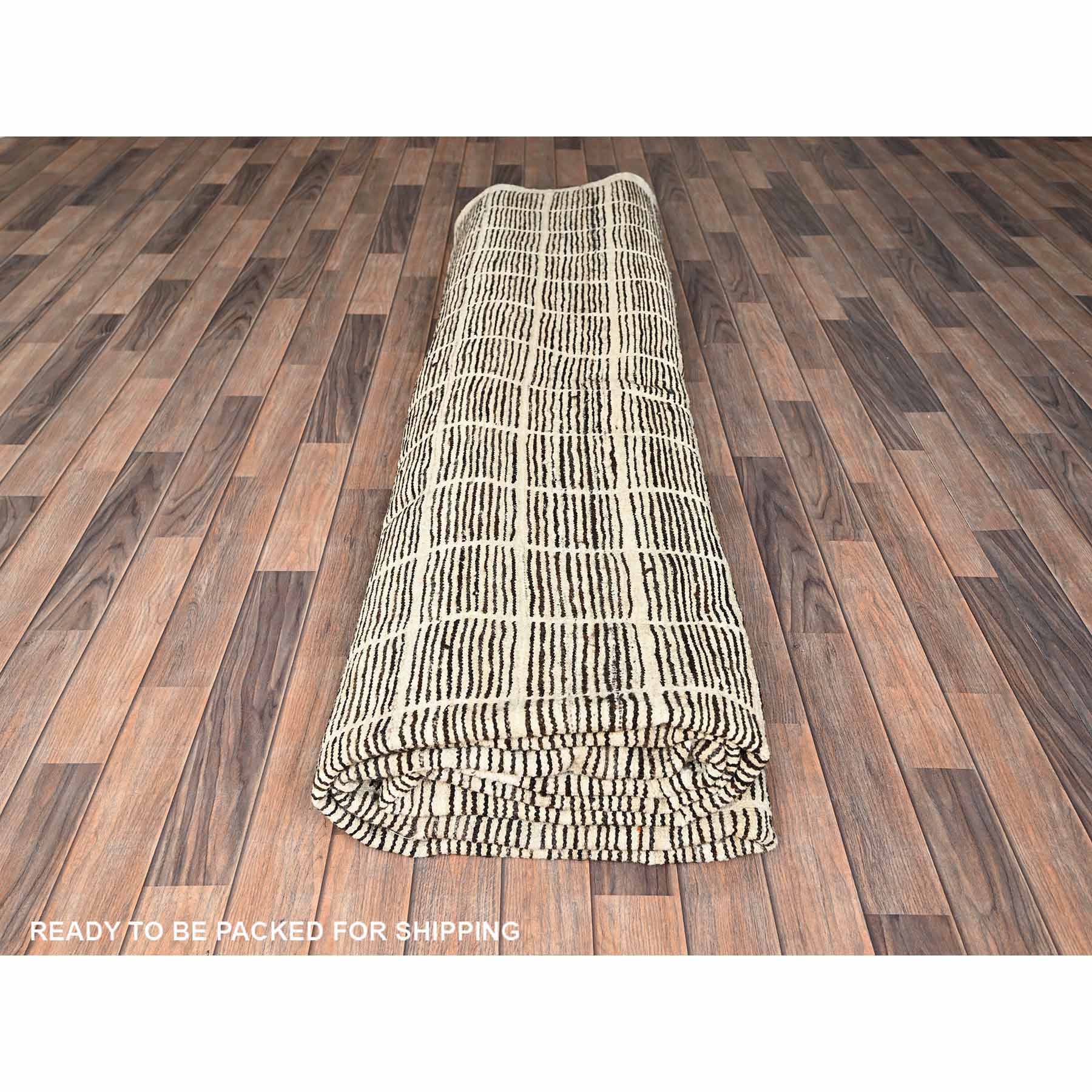 Tribal-Geometric-Hand-Knotted-Rug-7165