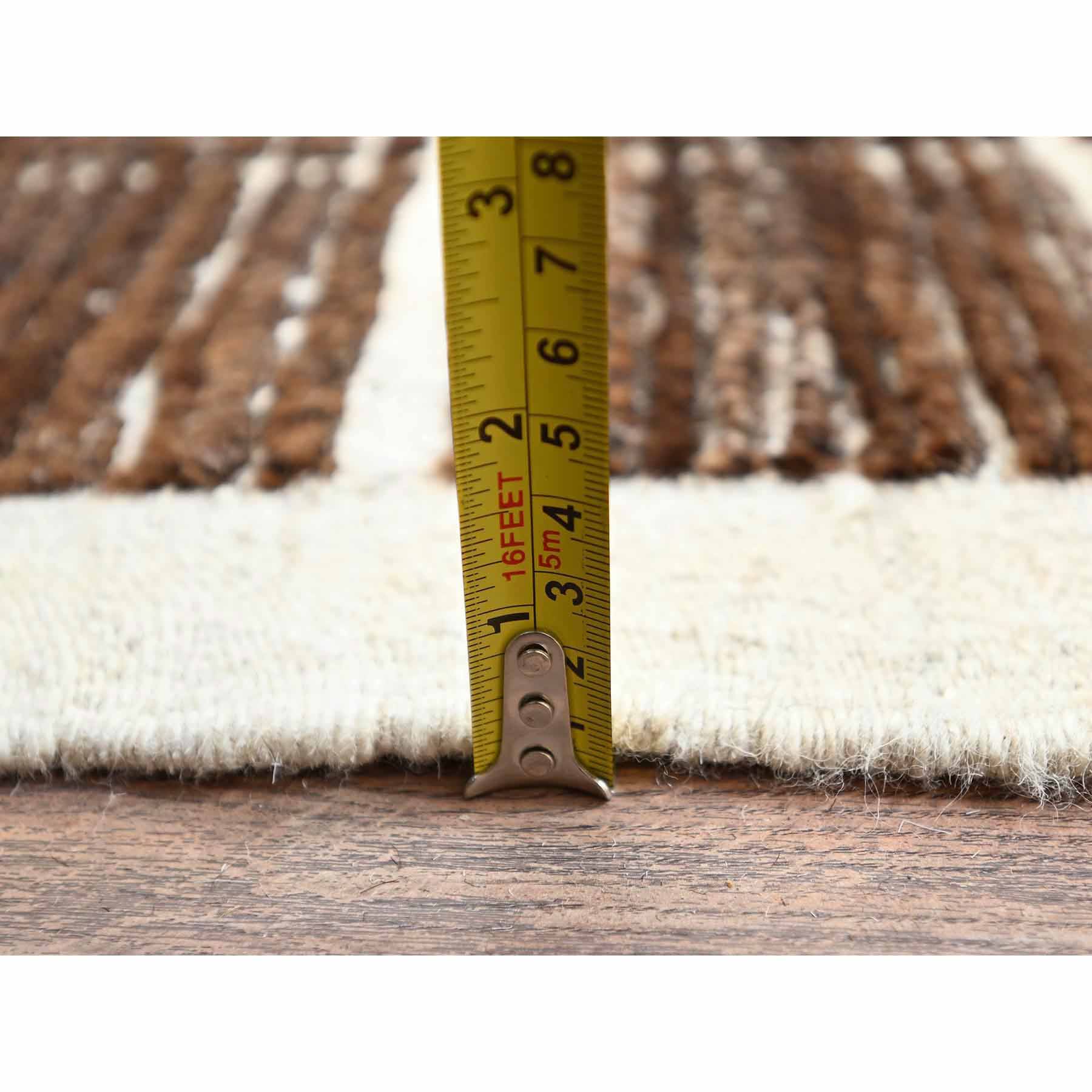 Tribal-Geometric-Hand-Knotted-Rug-7165