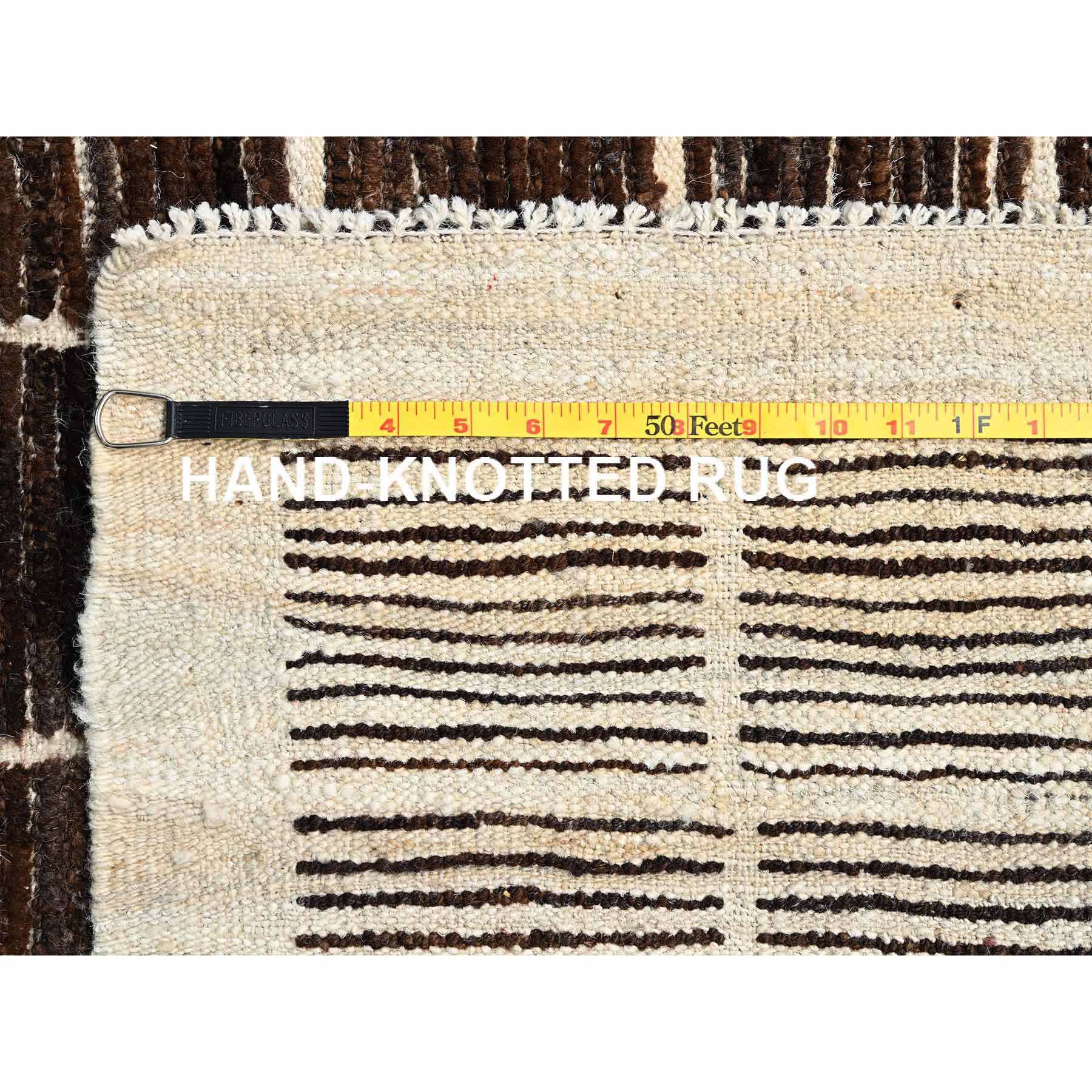 Tribal-Geometric-Hand-Knotted-Rug-7165