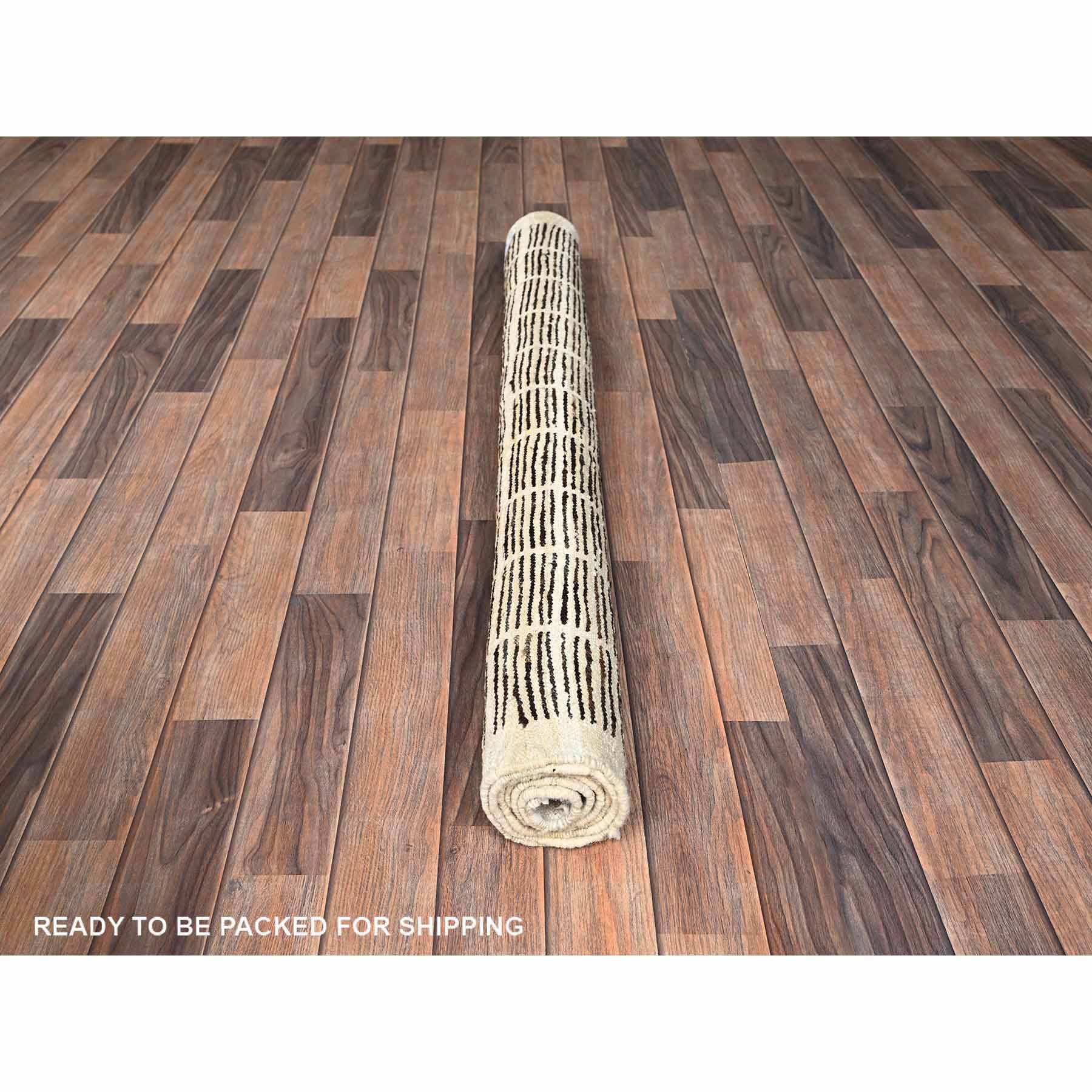Tribal-Geometric-Hand-Knotted-Rug-7205
