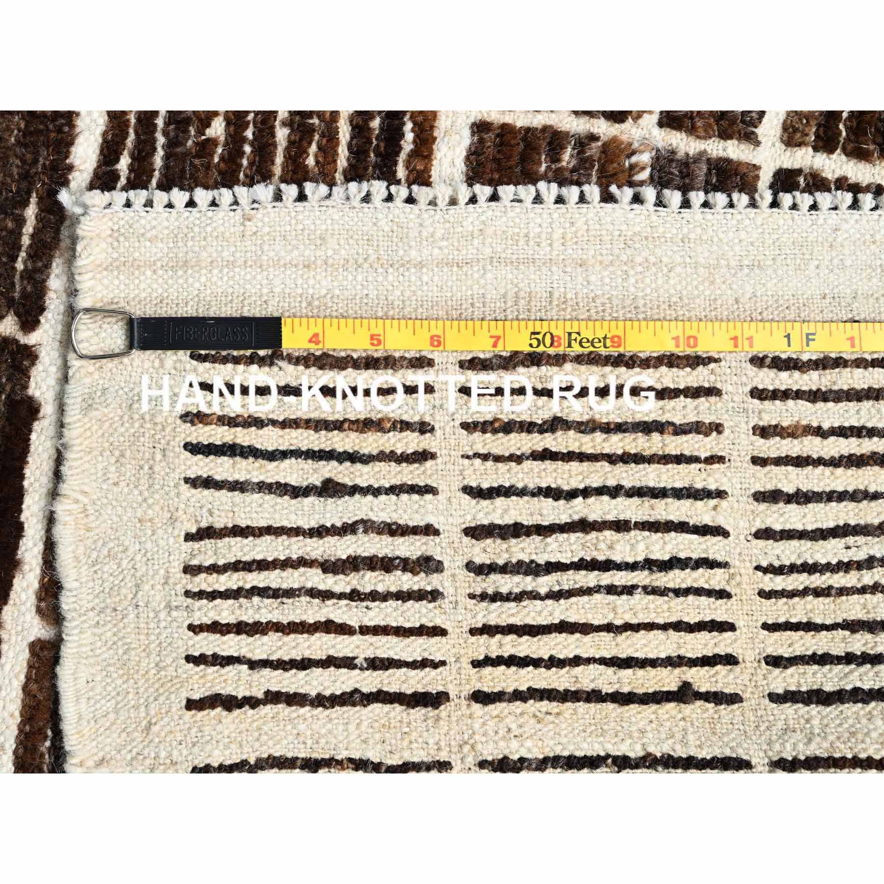 Tribal-Geometric-Hand-Knotted-Rug-7205