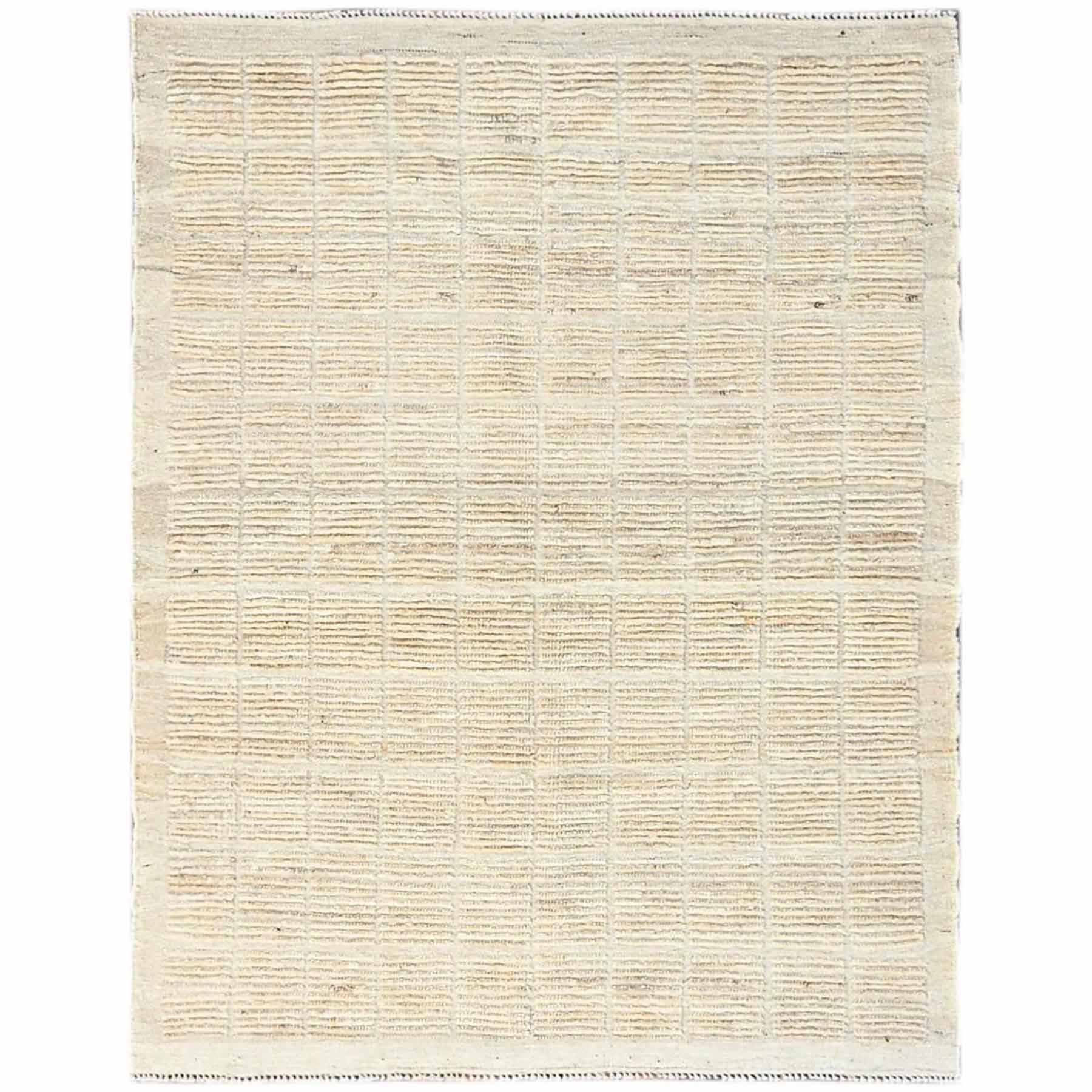 Tribal-Geometric-Hand-Knotted-Rug-7210