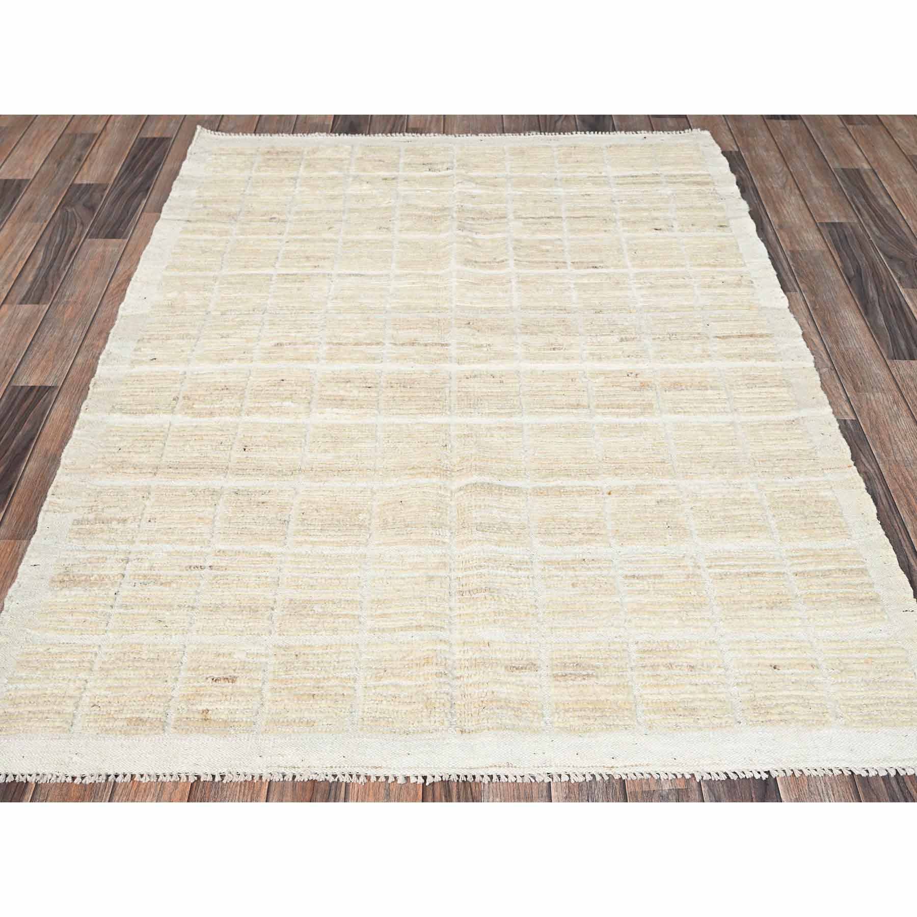 Tribal-Geometric-Hand-Knotted-Rug-7210