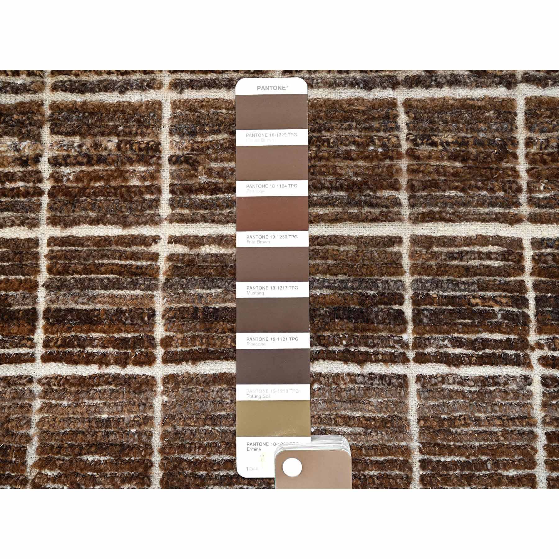 Tribal-Geometric-Hand-Knotted-Rug-7270