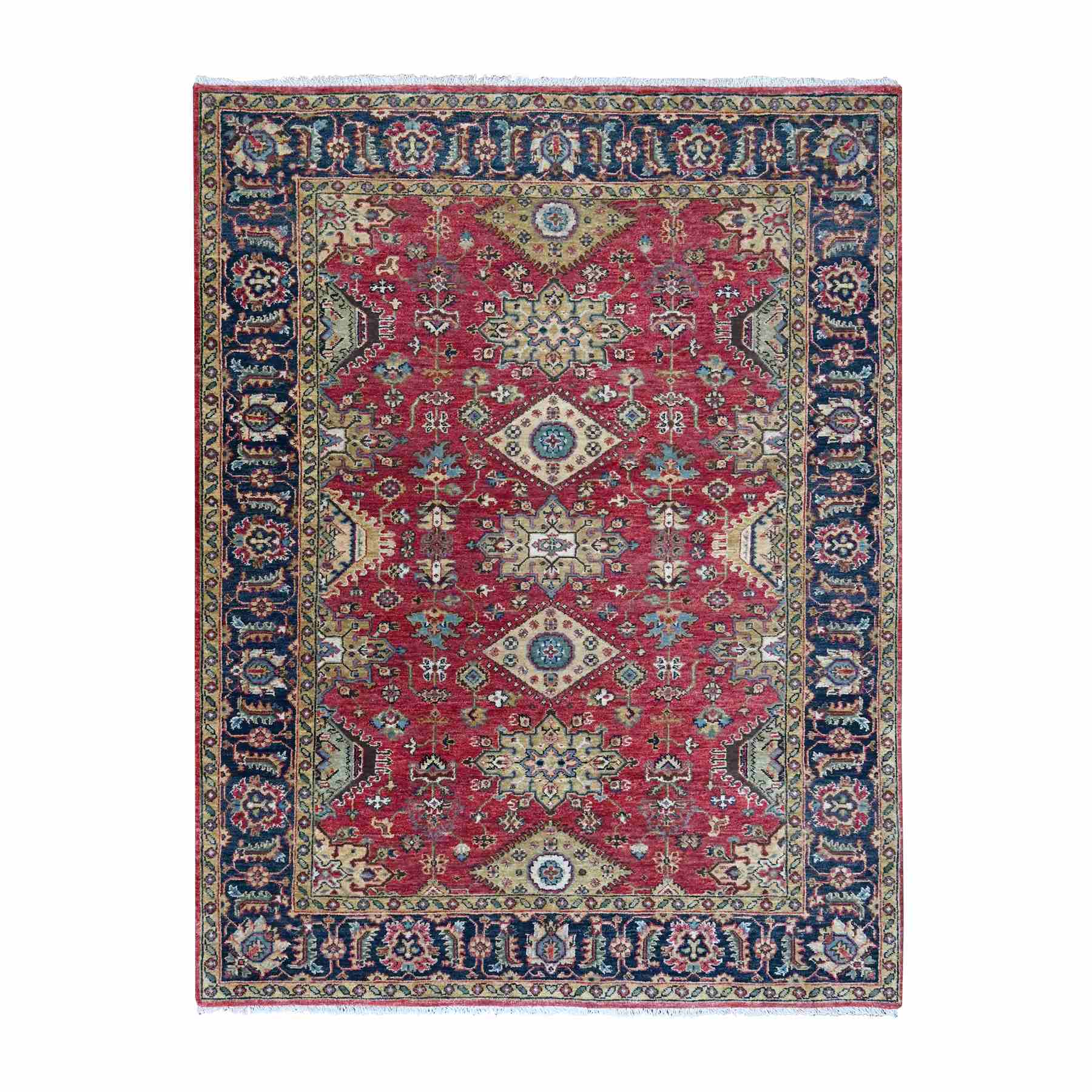 Heriz-Hand-Knotted-Rug-50100