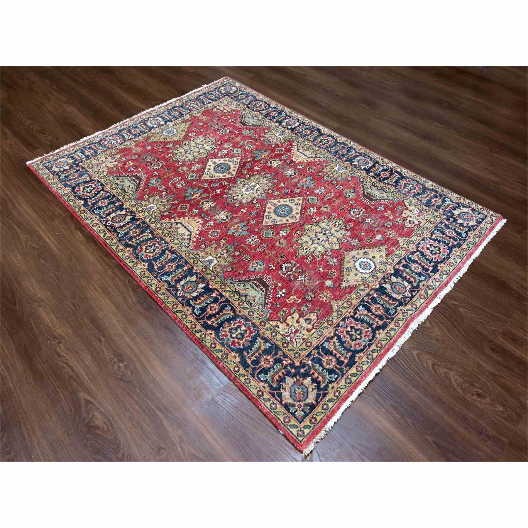 Heriz-Hand-Knotted-Rug-50100