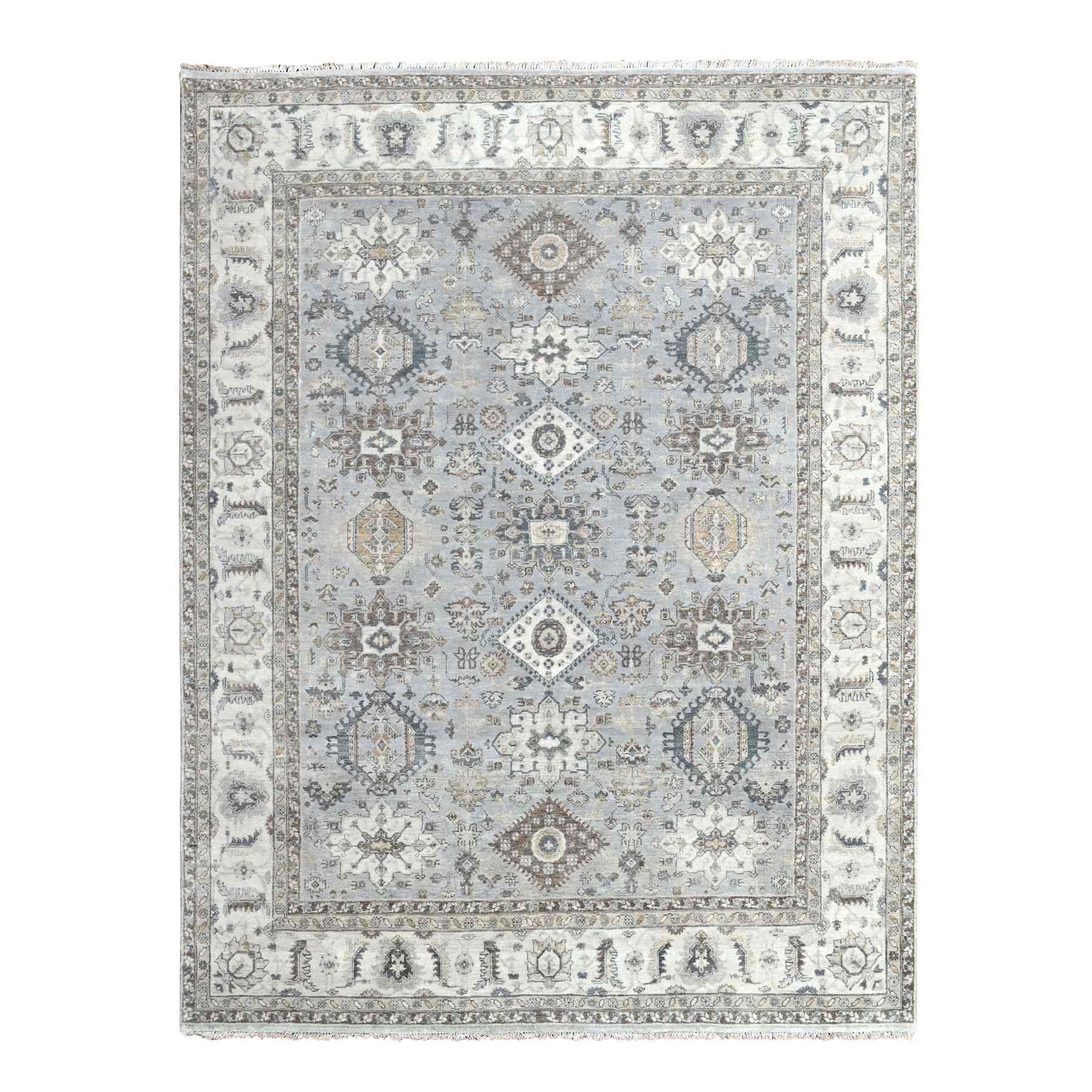 Heriz-Hand-Knotted-Rug-50130