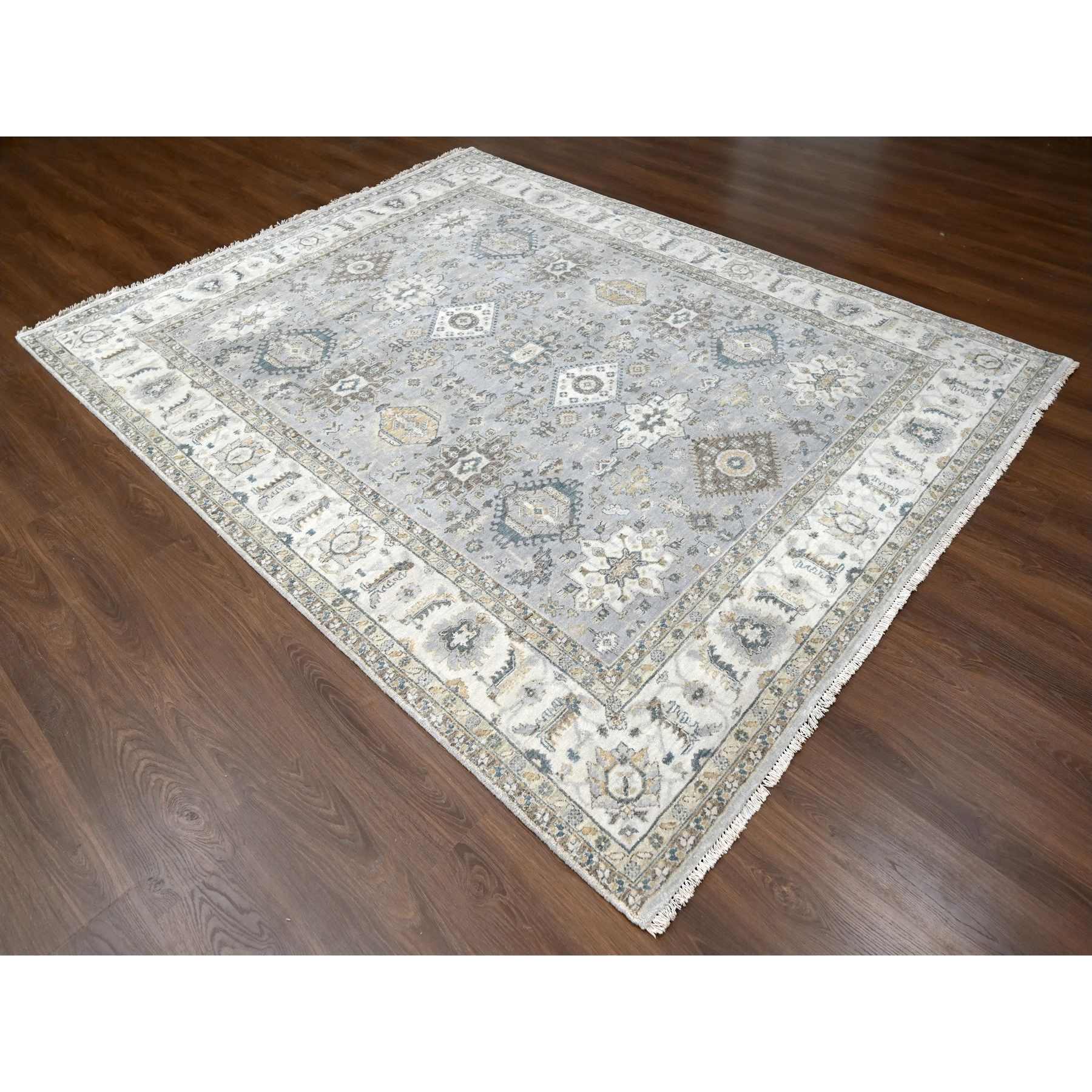 Heriz-Hand-Knotted-Rug-50130