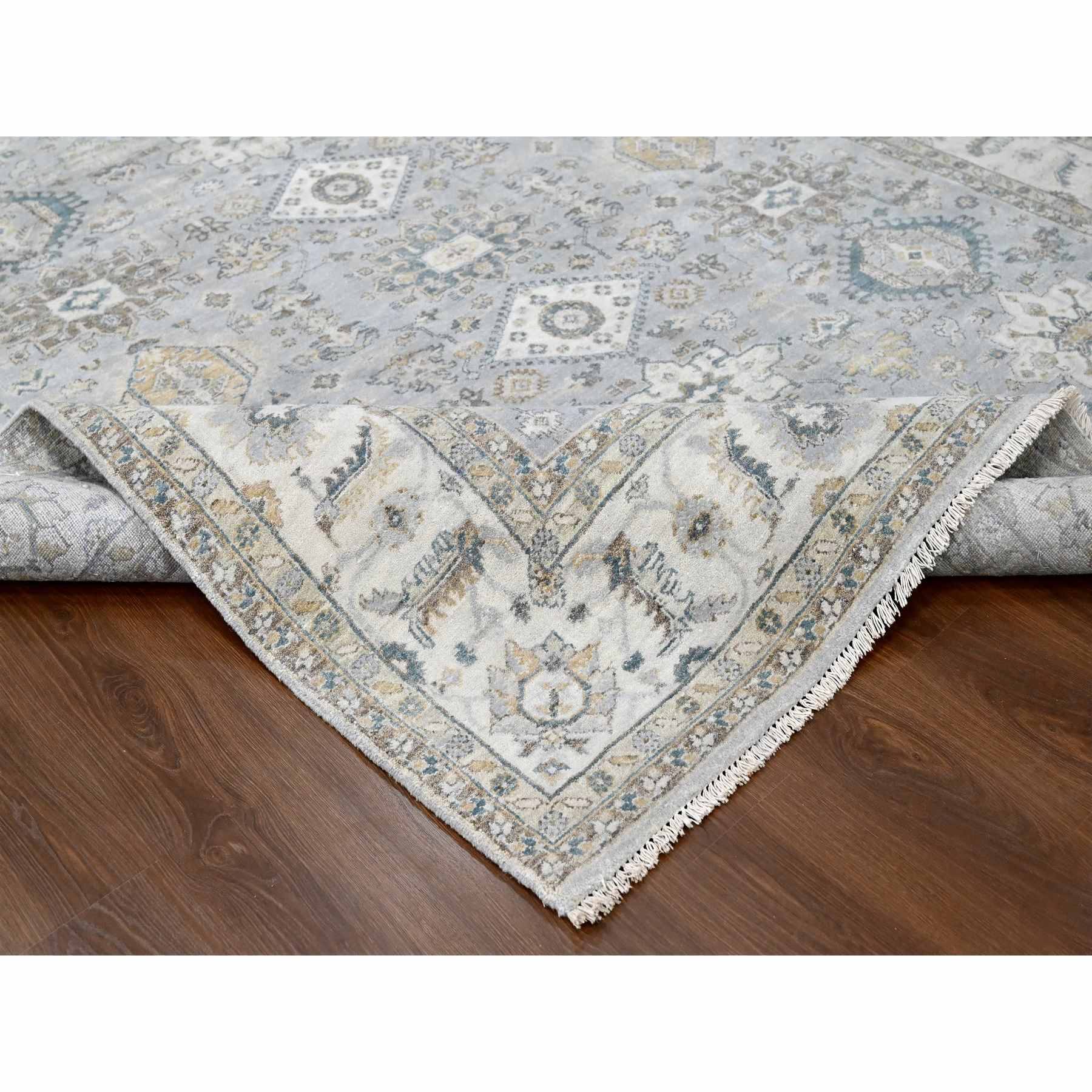 Heriz-Hand-Knotted-Rug-50130