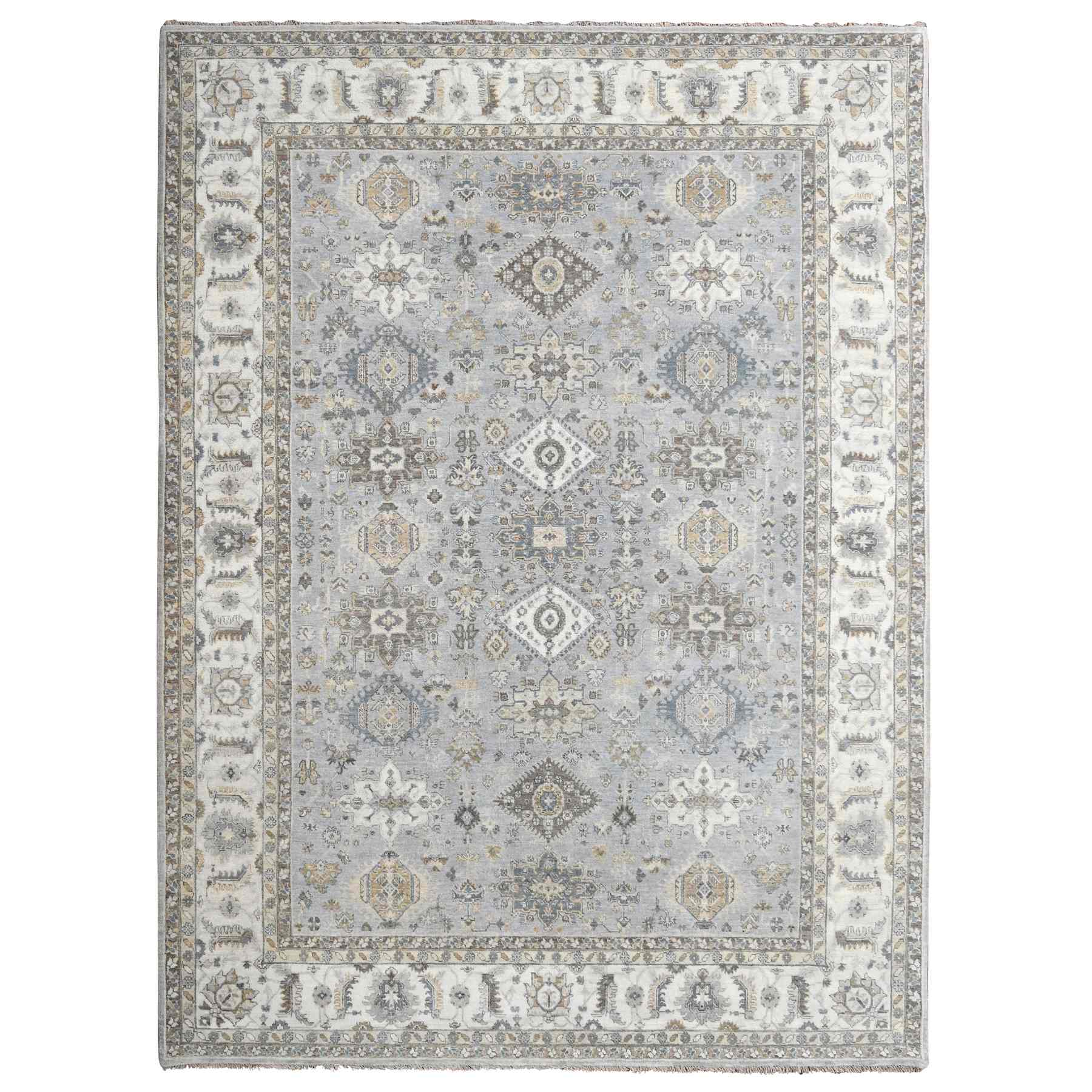 Heriz-Hand-Knotted-Rug-50145