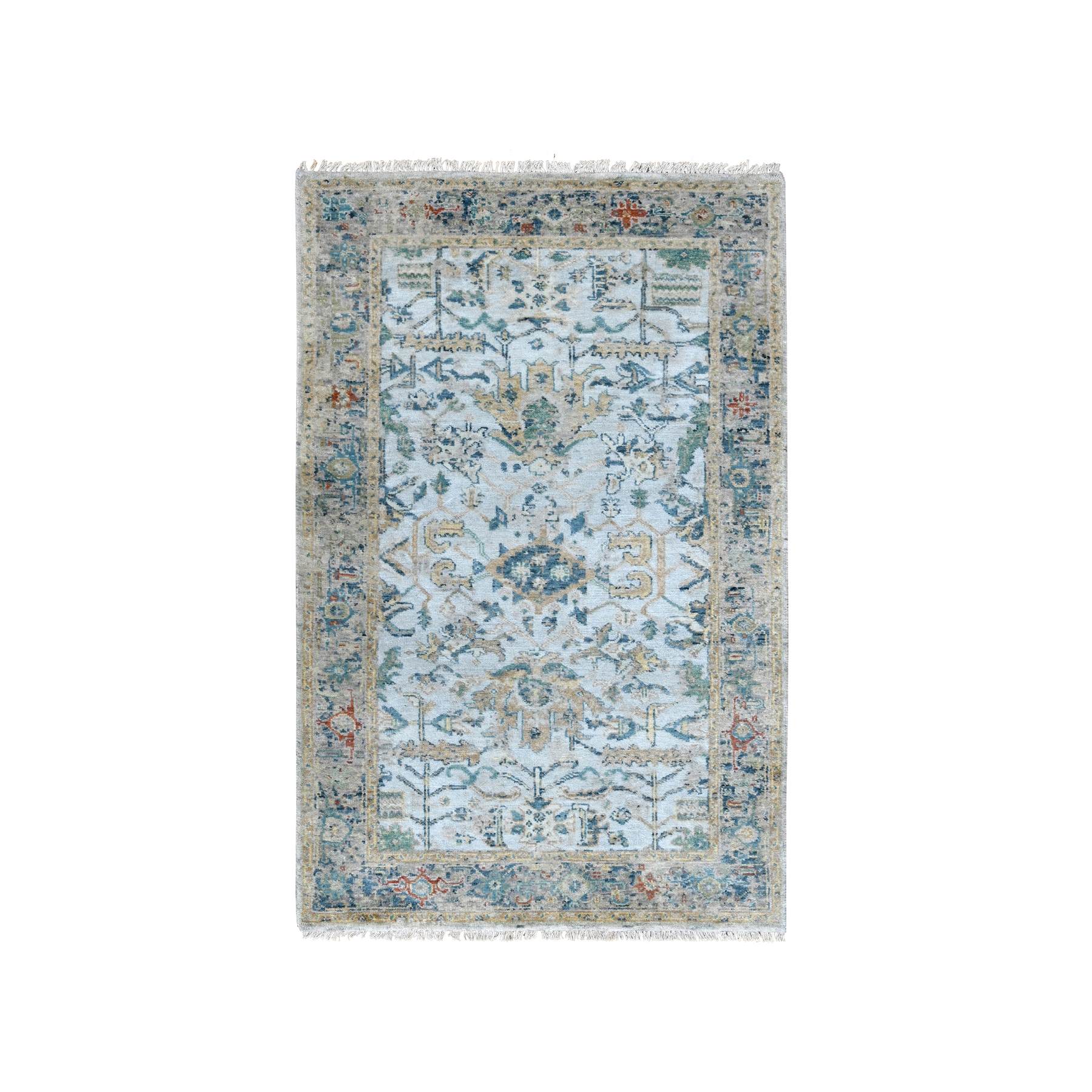 Heriz-Hand-Knotted-Rug-50170