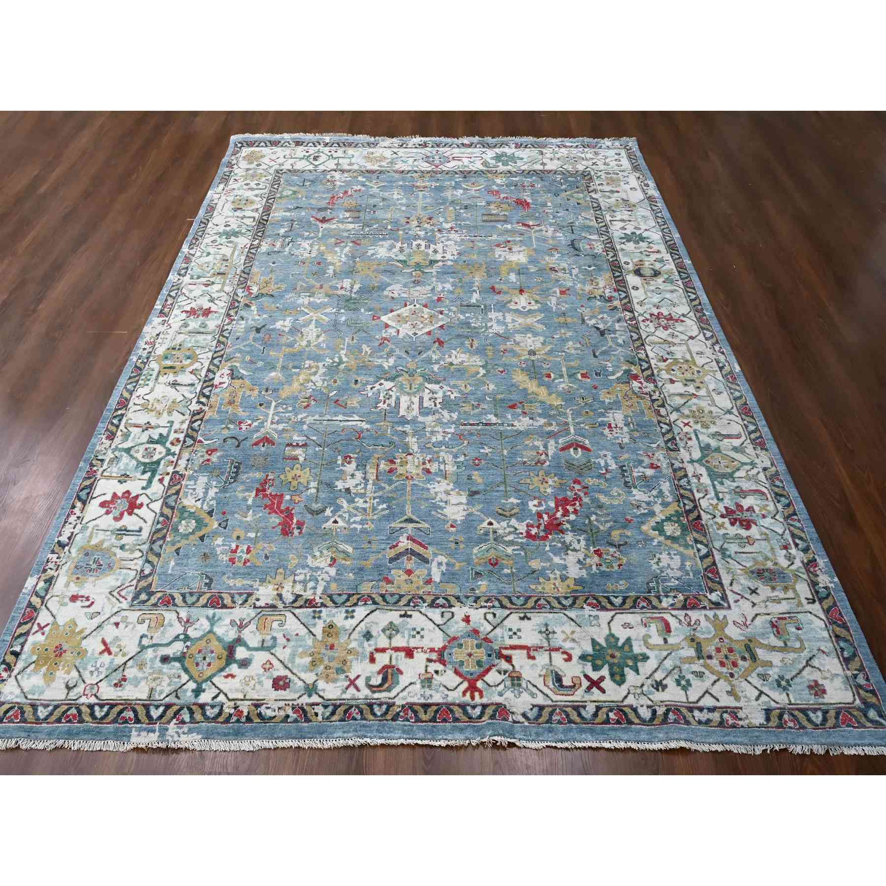 Heriz-Hand-Knotted-Rug-50180