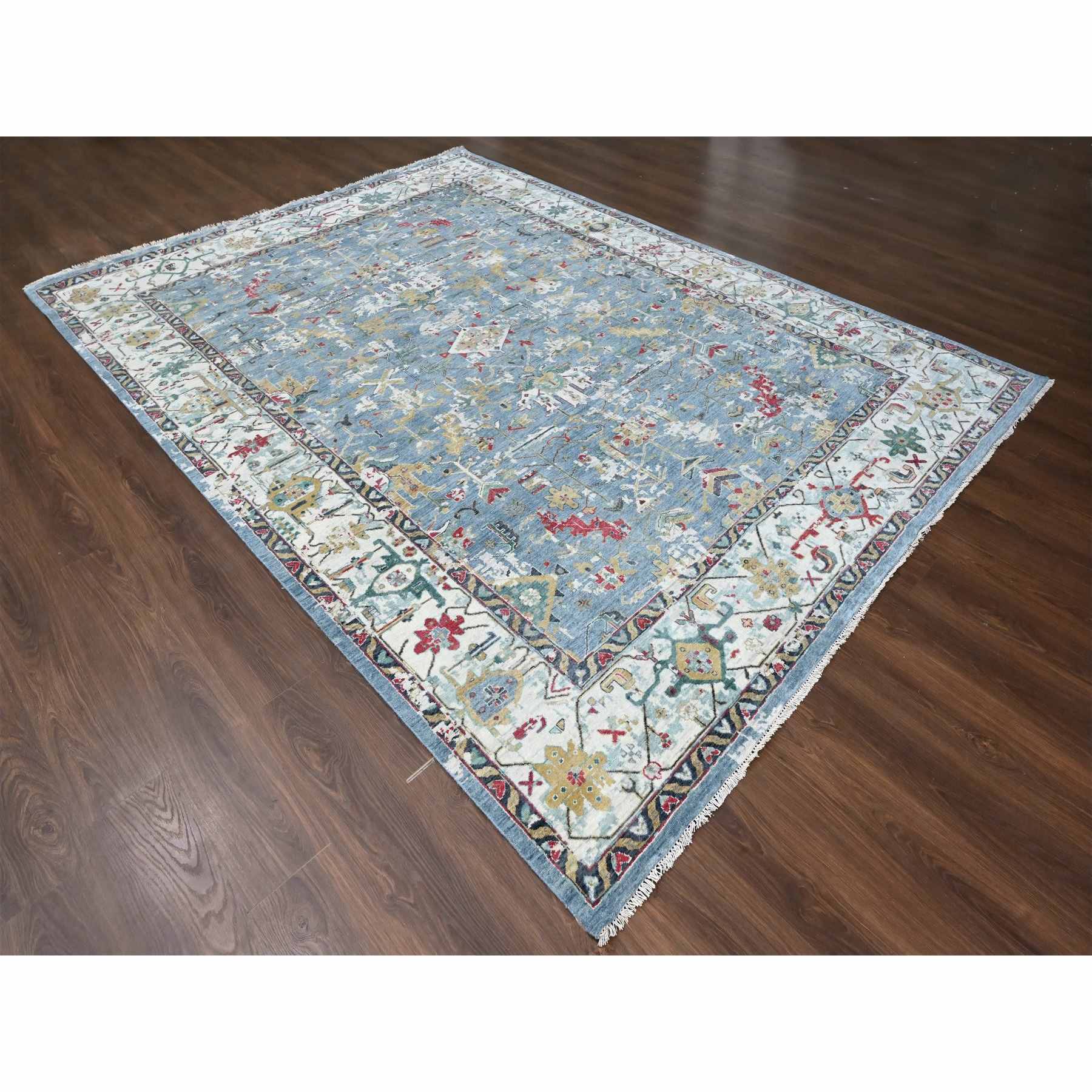 Heriz-Hand-Knotted-Rug-50180