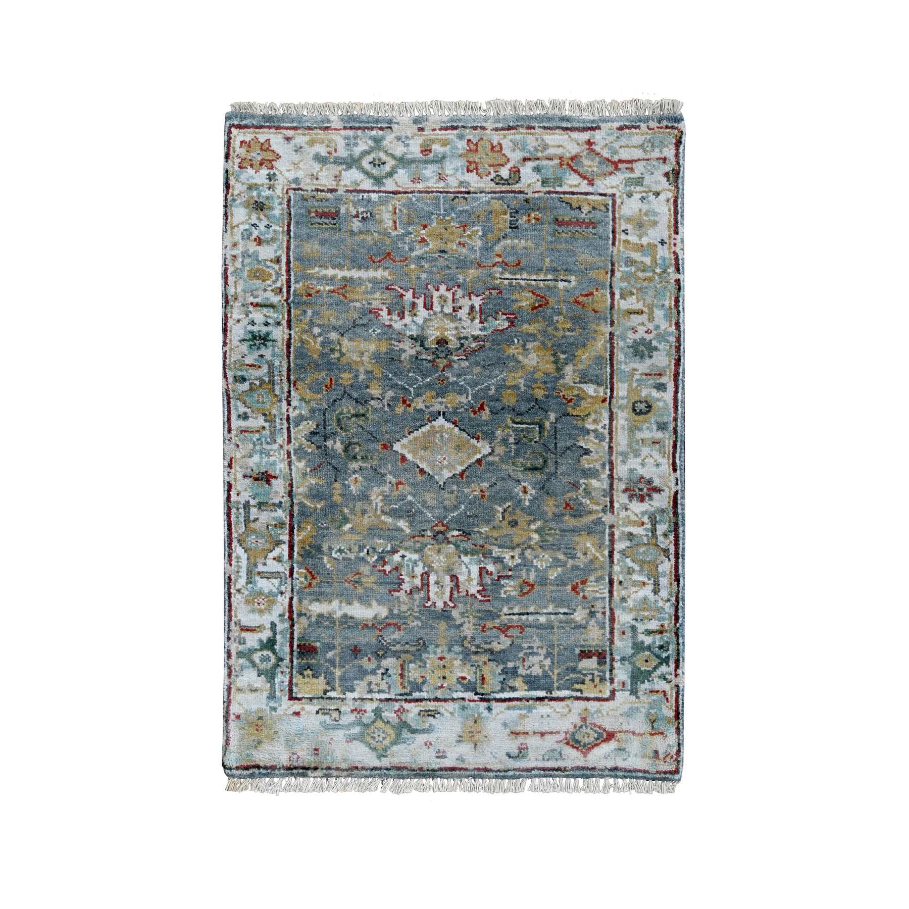 Heriz-Hand-Knotted-Rug-50185