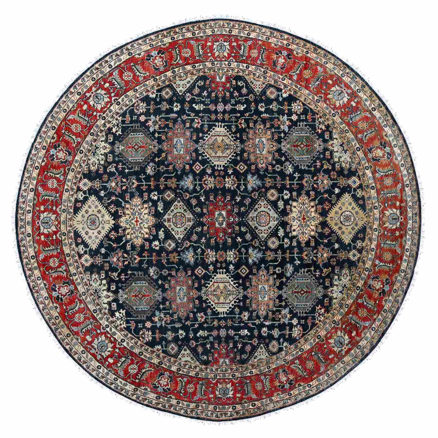 Heriz-Hand-Knotted-Rug-50325