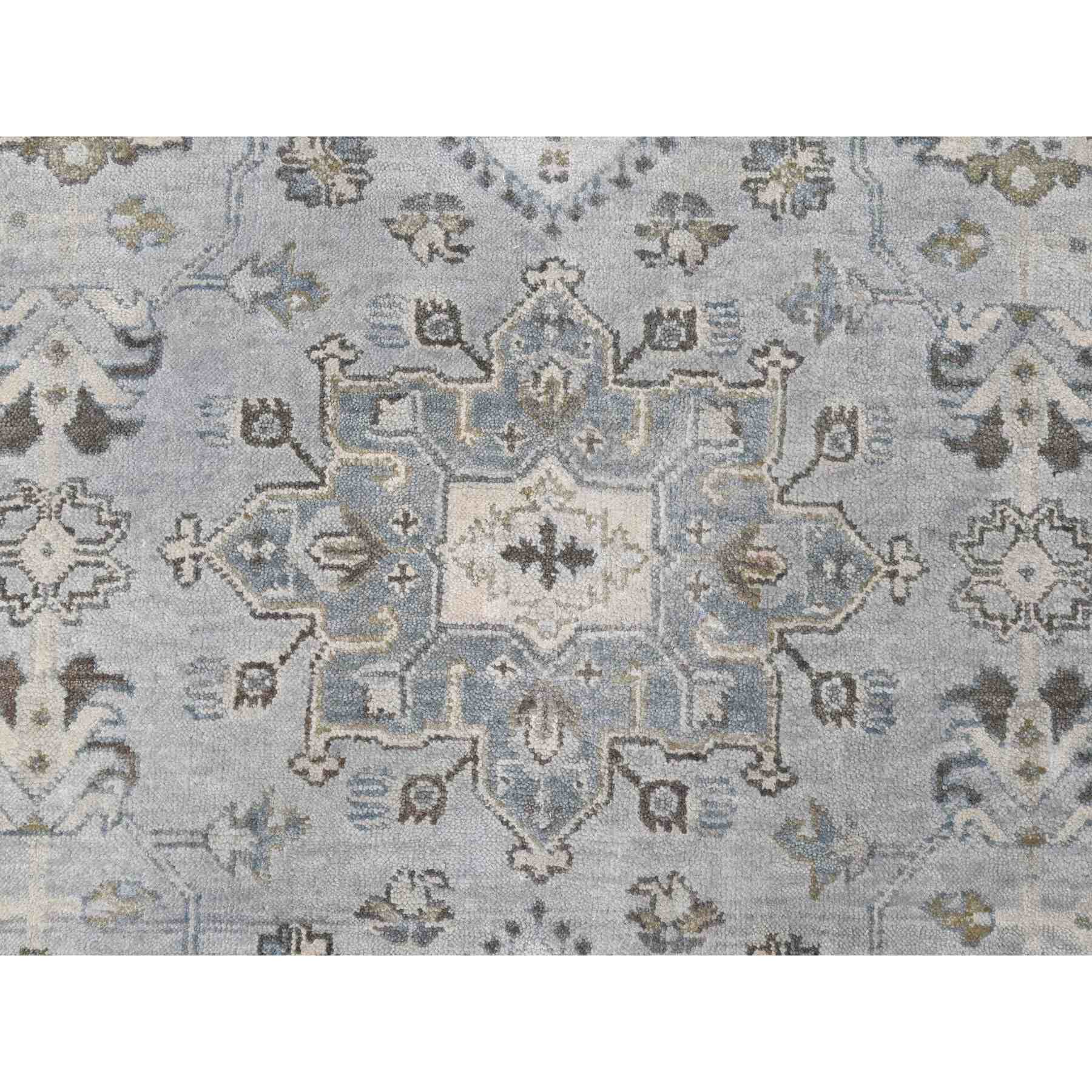 Heriz-Hand-Knotted-Rug-50350