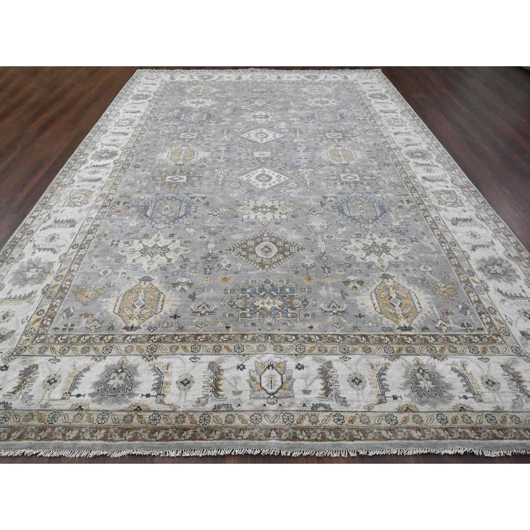 Heriz-Hand-Knotted-Rug-50360