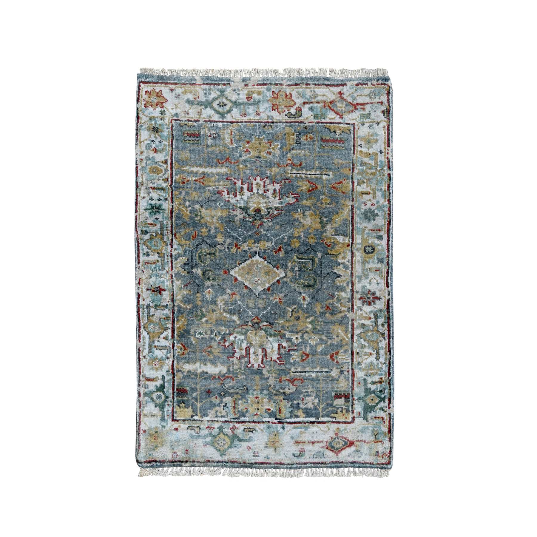 Heriz-Hand-Knotted-Rug-50945