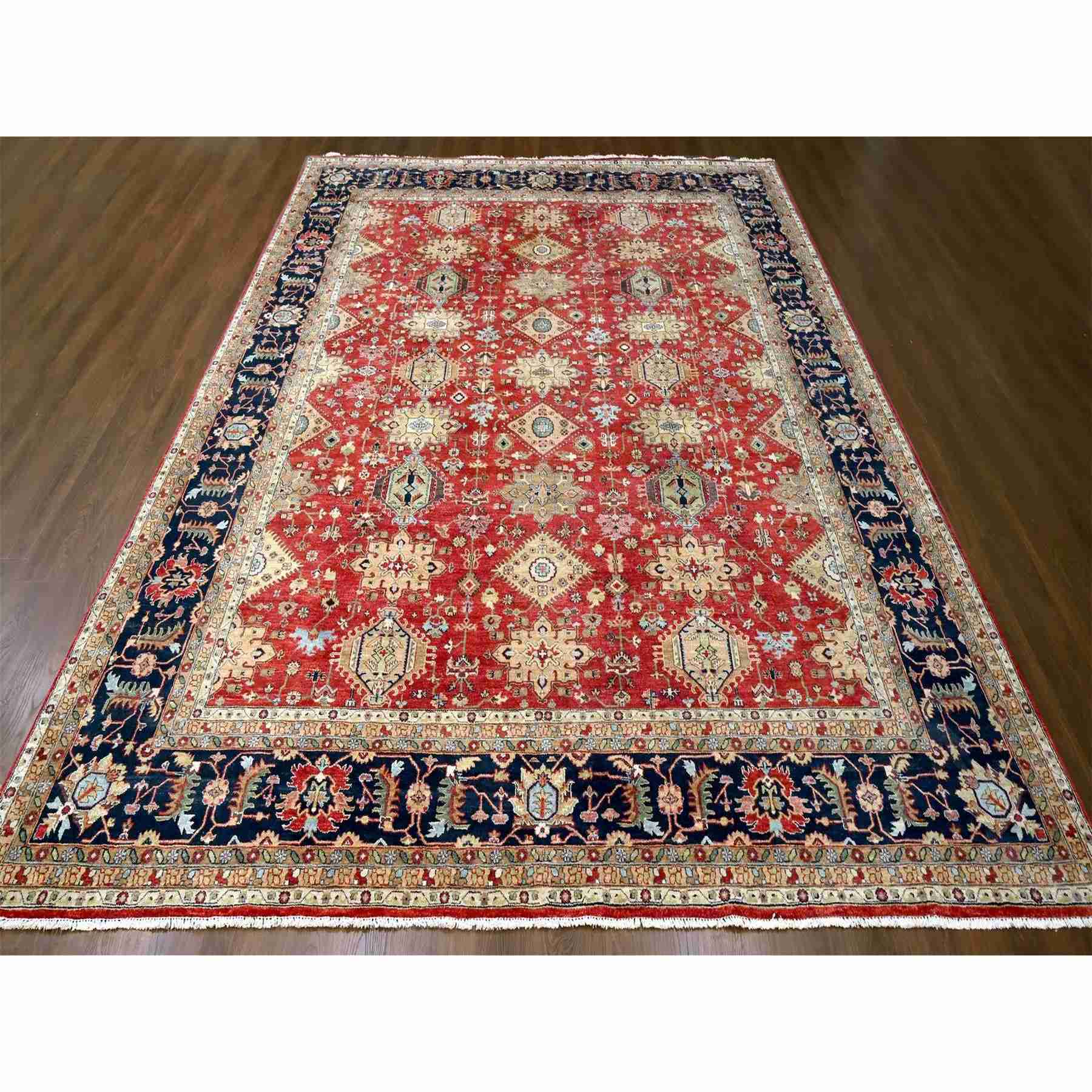 Heriz-Hand-Knotted-Rug-51495