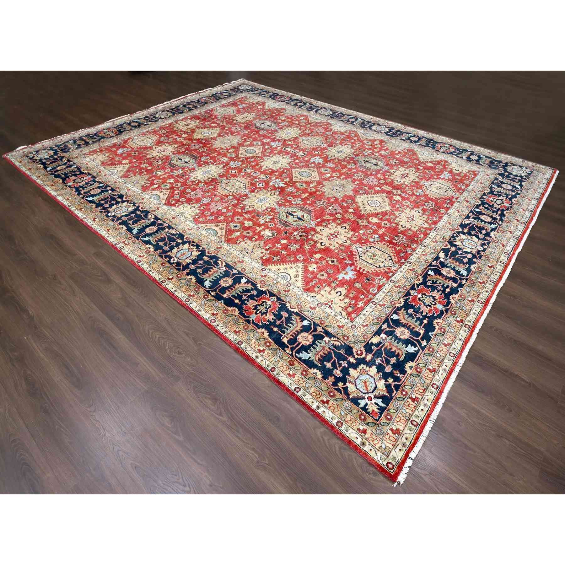 Heriz-Hand-Knotted-Rug-51495