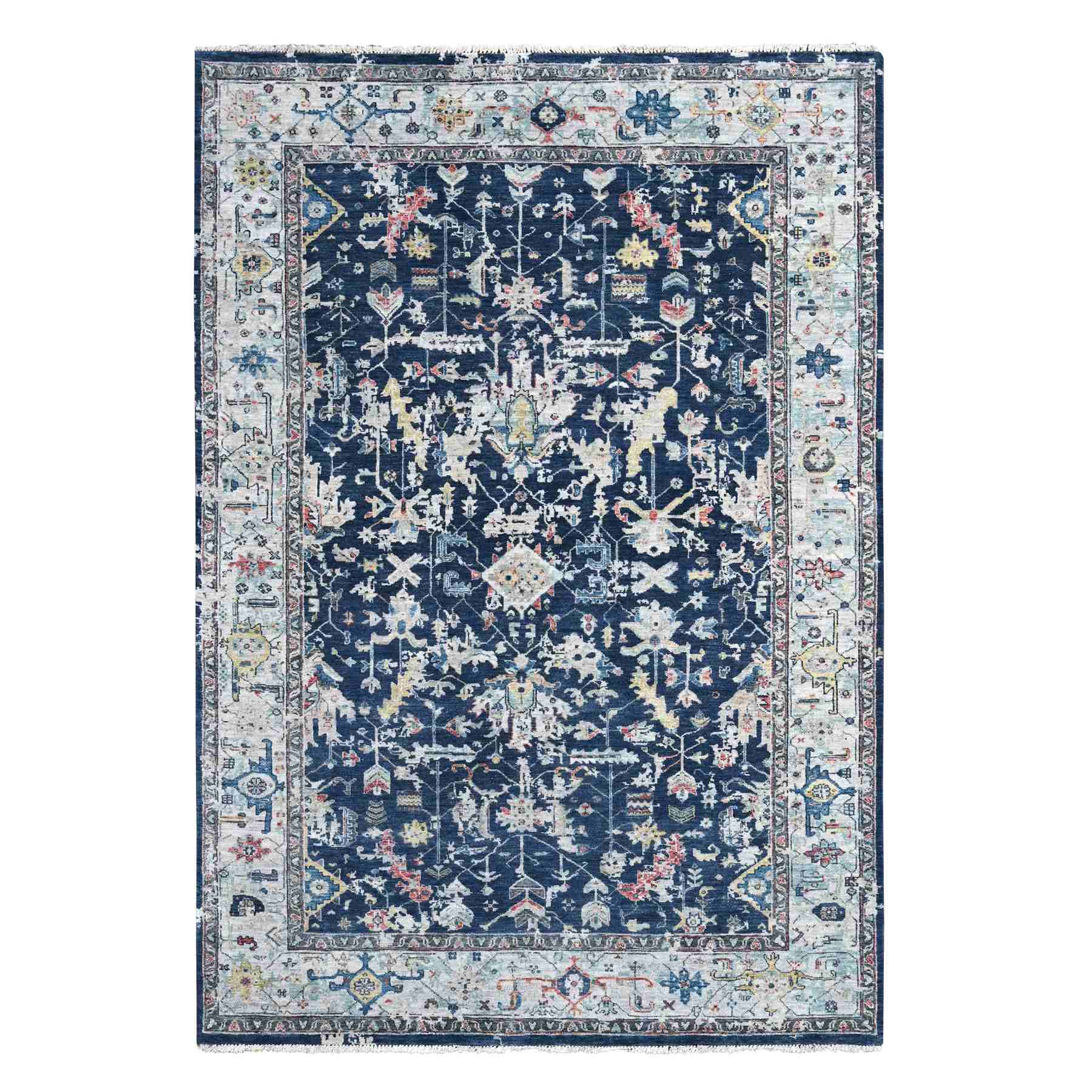 Heriz-Hand-Knotted-Rug-51570