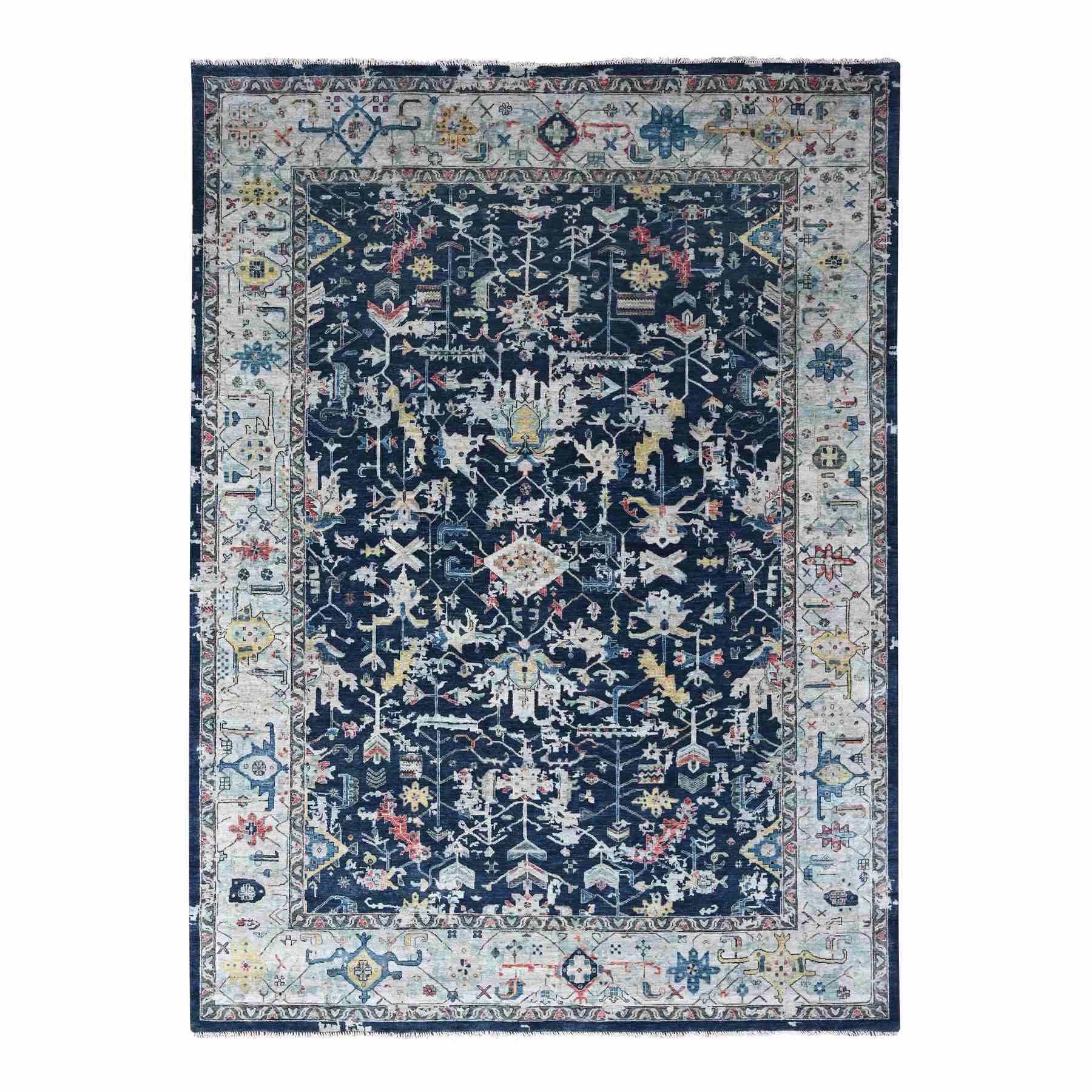 Heriz-Hand-Knotted-Rug-51600