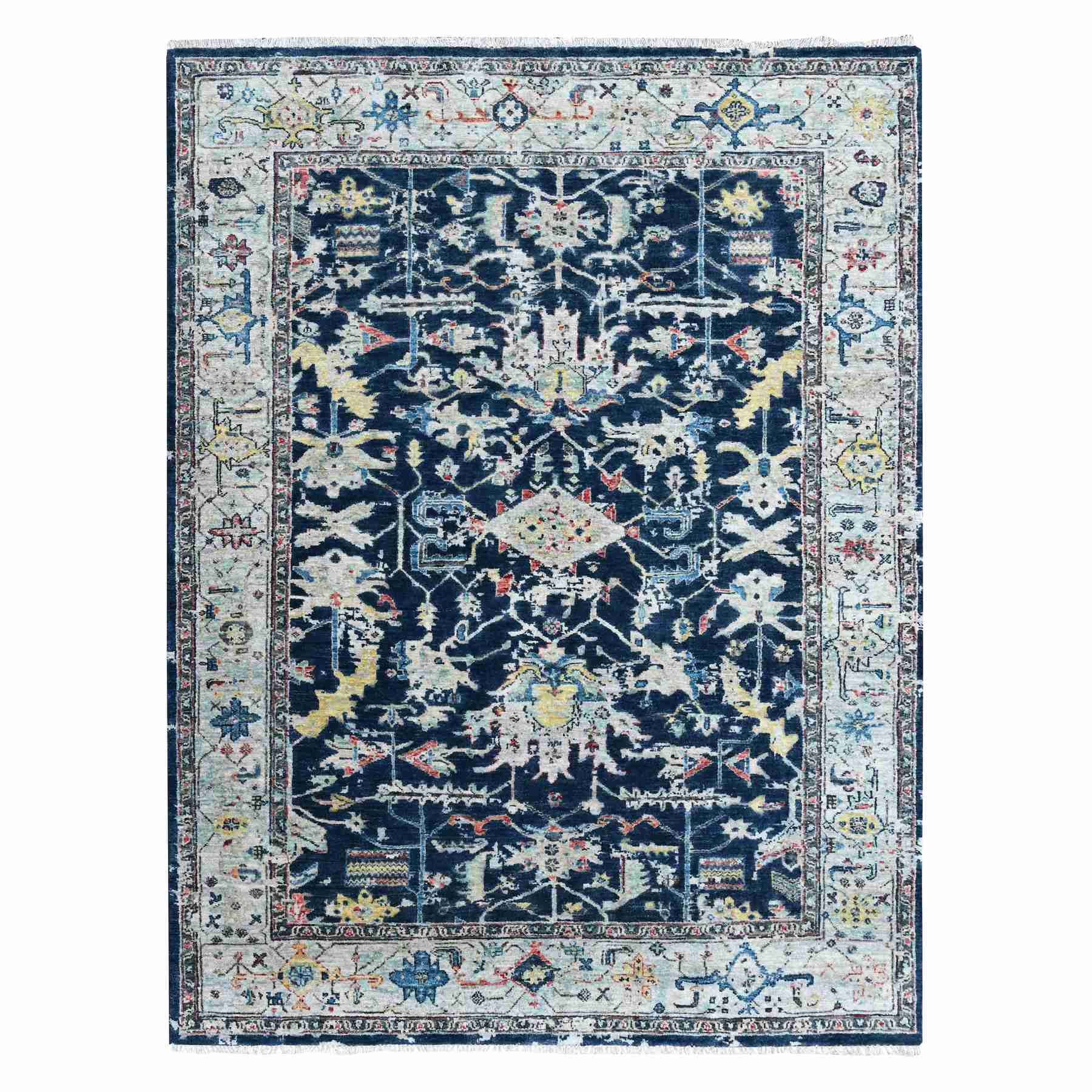Heriz-Hand-Knotted-Rug-51860
