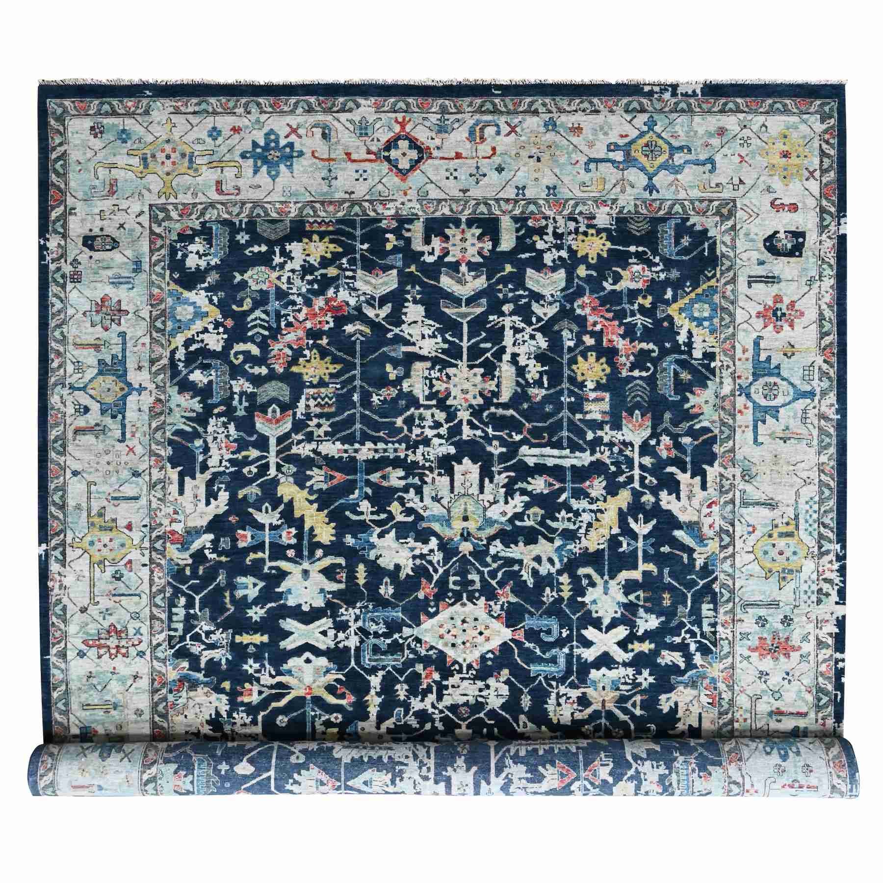 Heriz-Hand-Knotted-Rug-51905