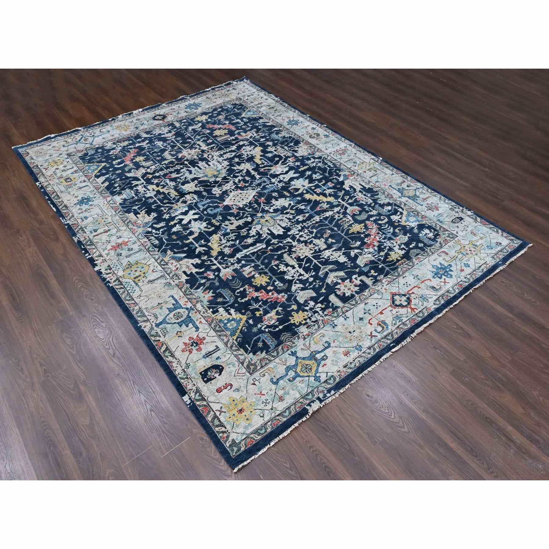Heriz-Hand-Knotted-Rug-51905