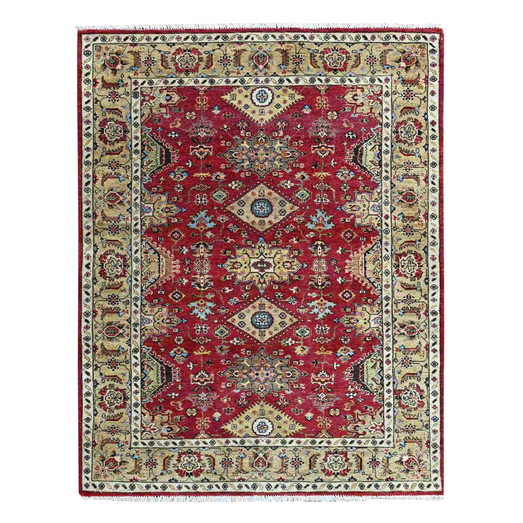 Heriz-Hand-Knotted-Rug-52025