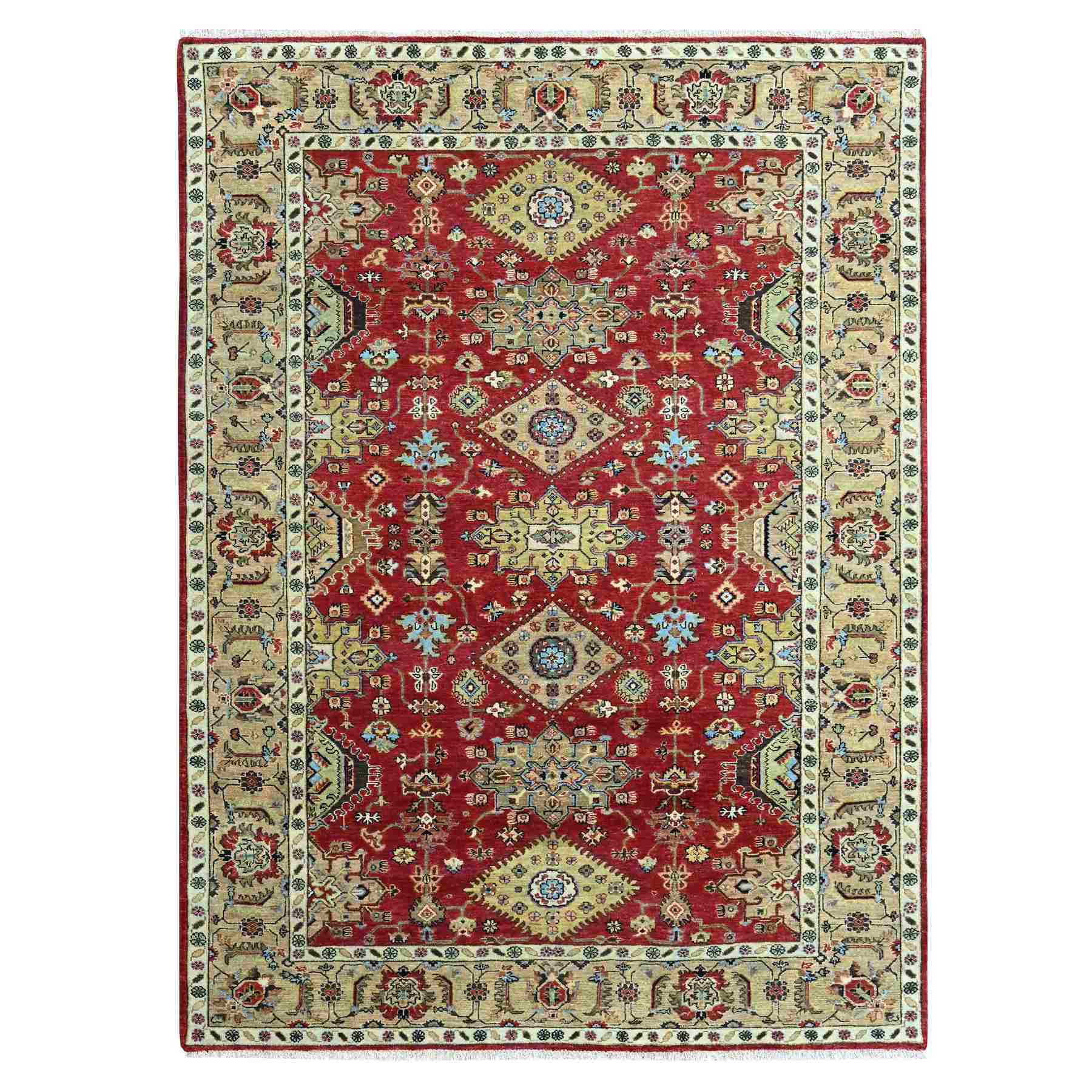 Heriz-Hand-Knotted-Rug-52240