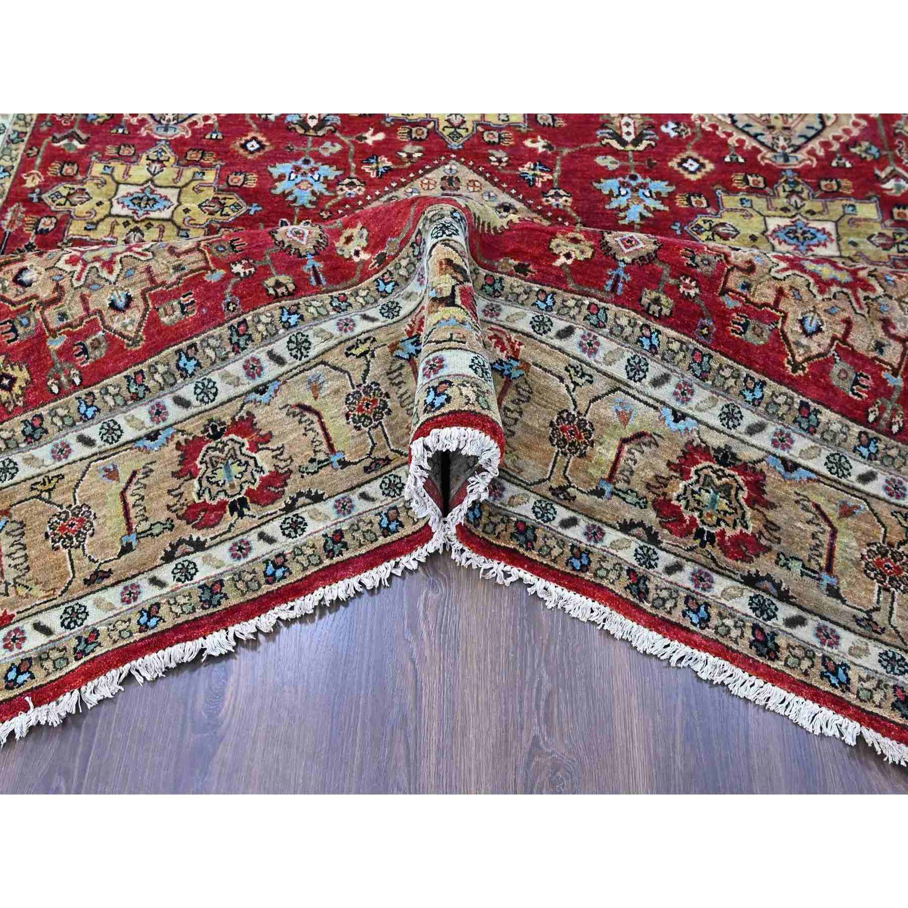 Heriz-Hand-Knotted-Rug-52245