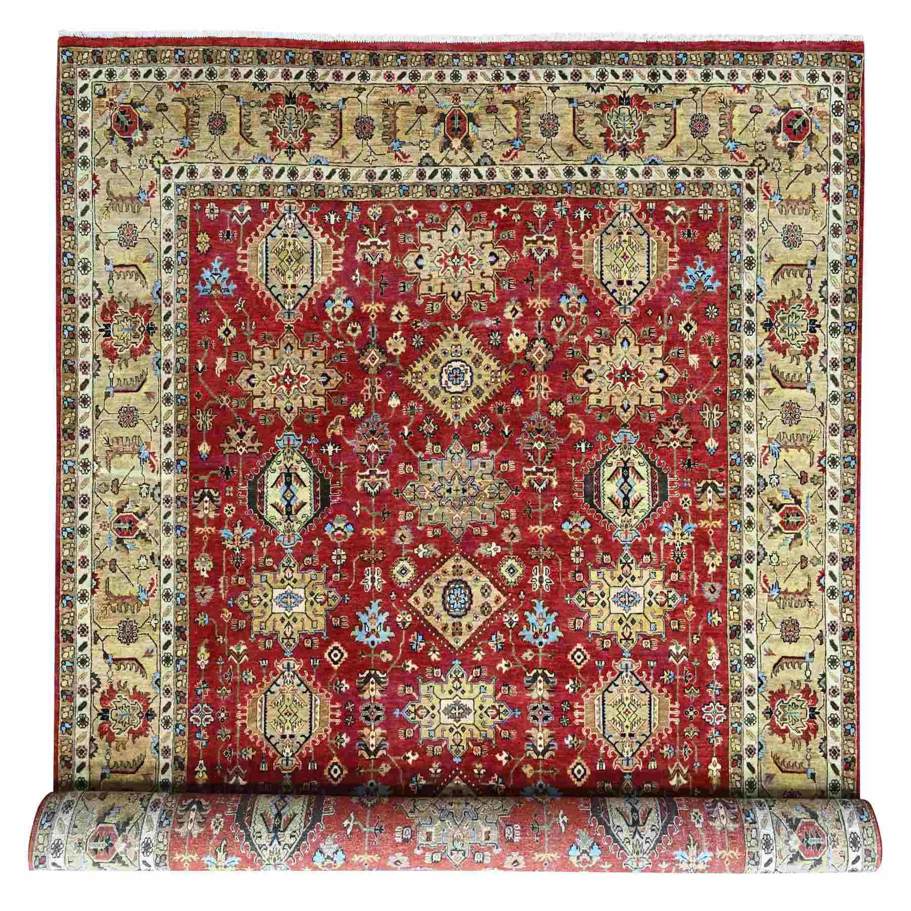 Heriz-Hand-Knotted-Rug-52250