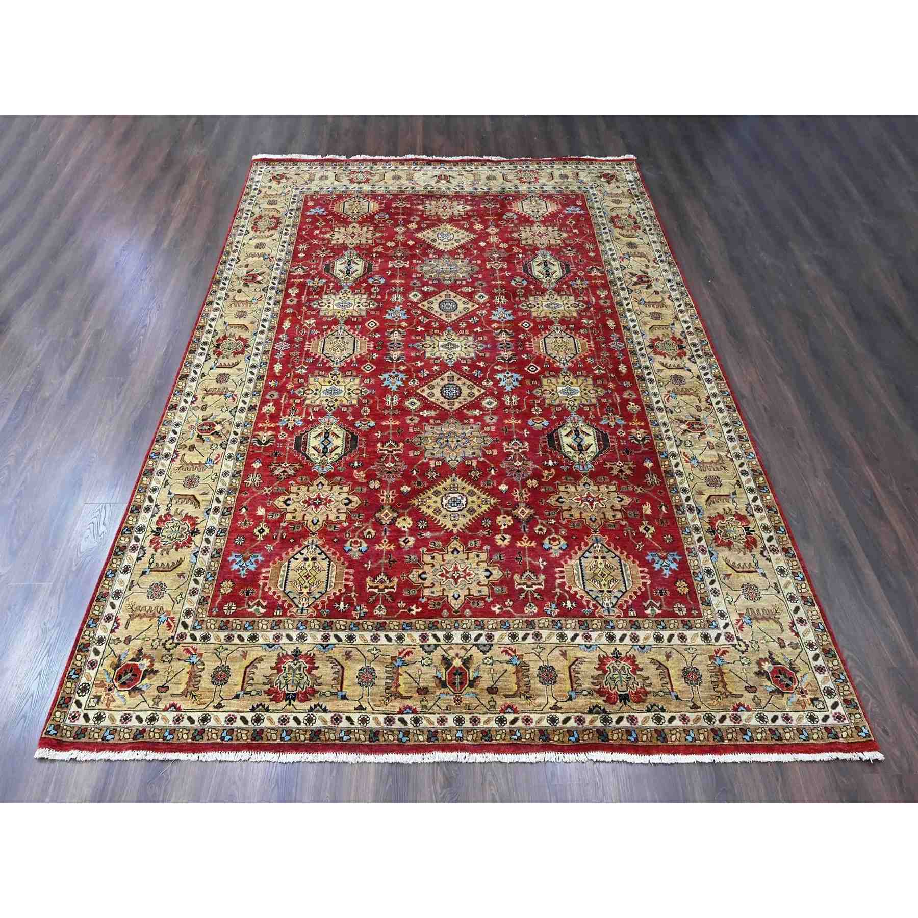 Heriz-Hand-Knotted-Rug-52250