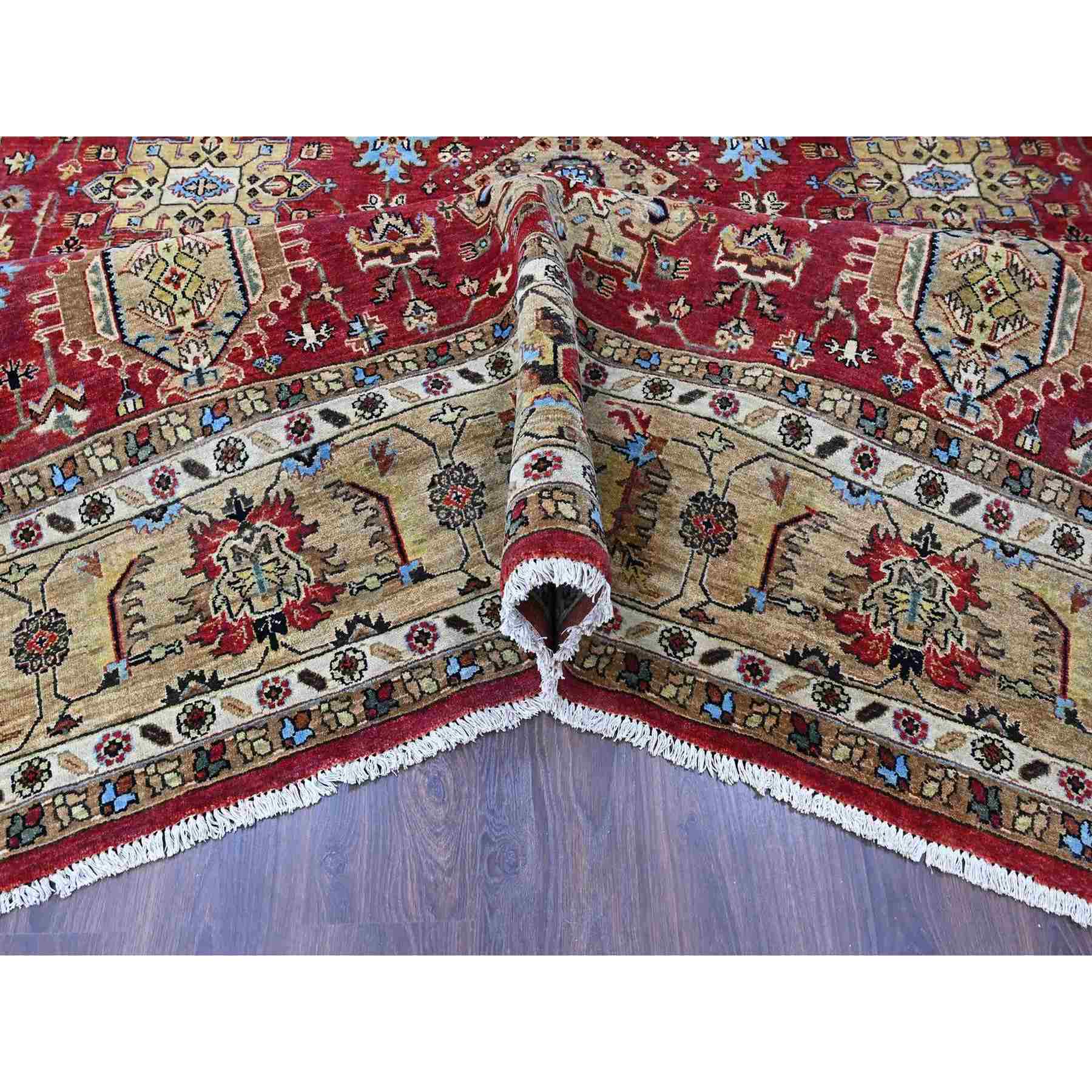 Heriz-Hand-Knotted-Rug-52250