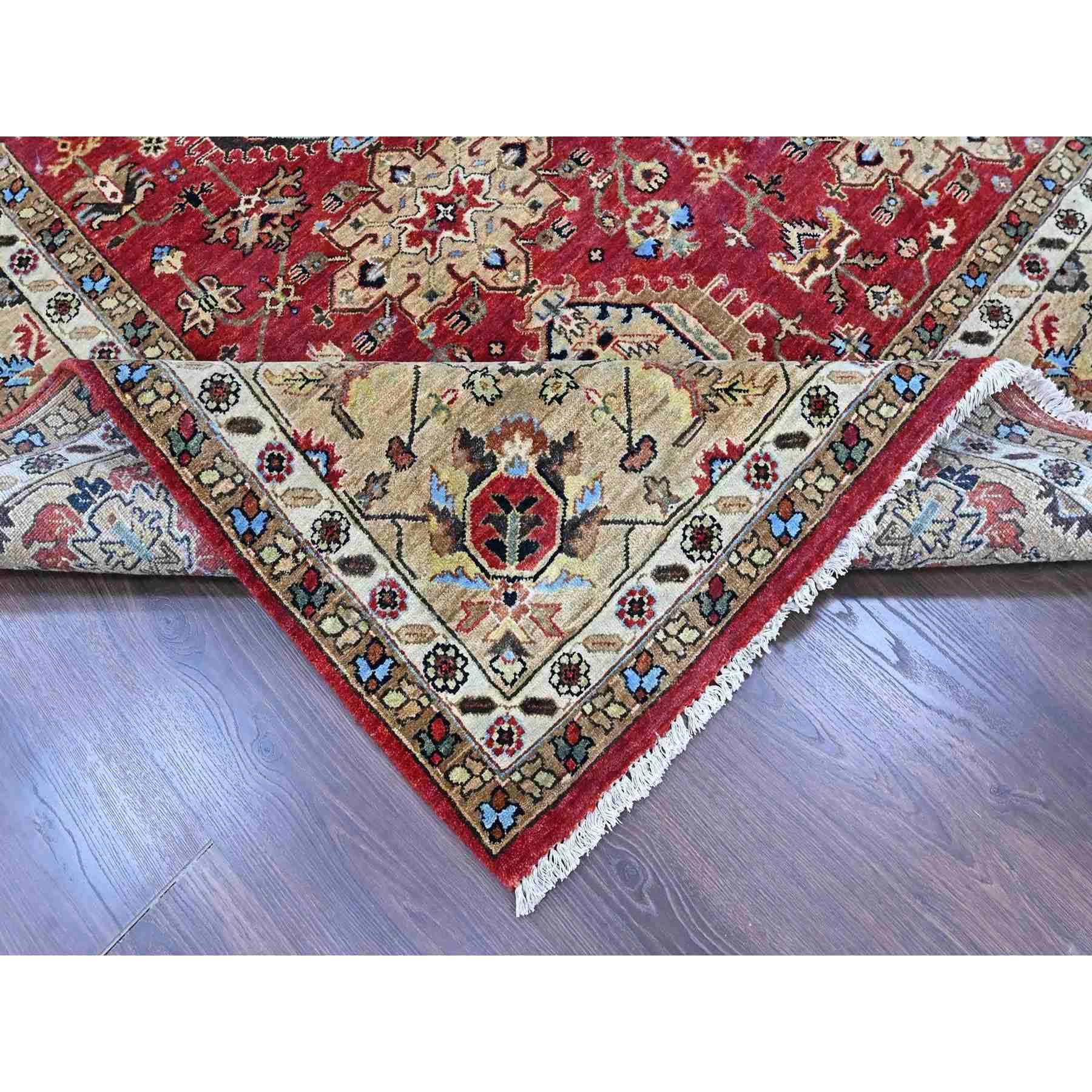 Heriz-Hand-Knotted-Rug-52250