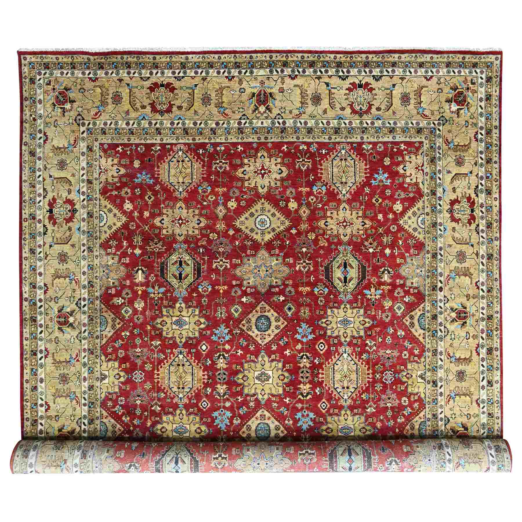 Heriz-Hand-Knotted-Rug-52255