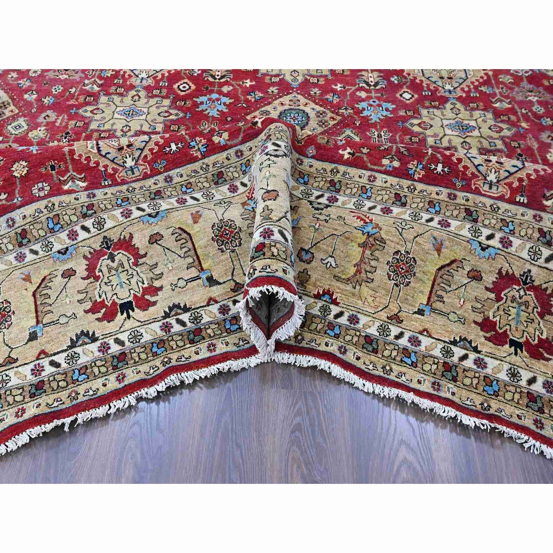 Heriz-Hand-Knotted-Rug-52255