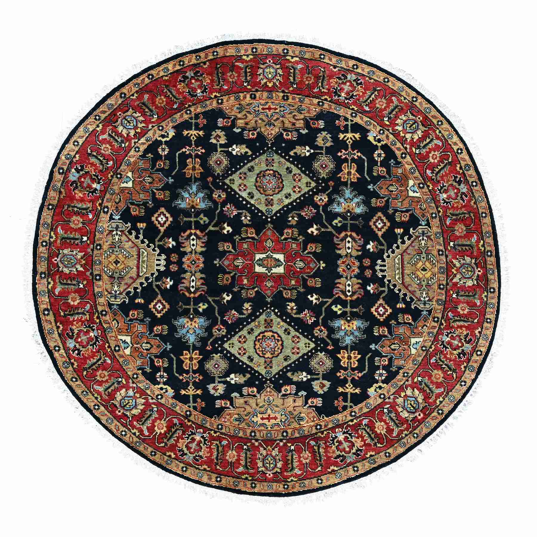 Heriz-Hand-Knotted-Rug-52265