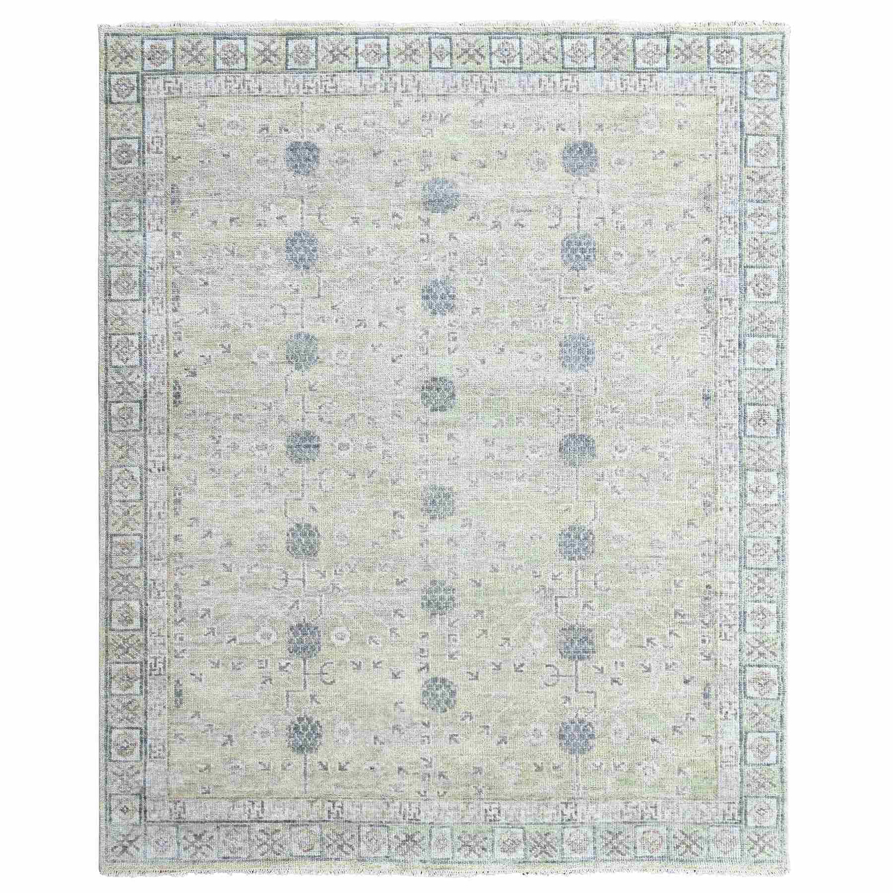 Khotan-and-Samarkand-Hand-Knotted-Rug-52495