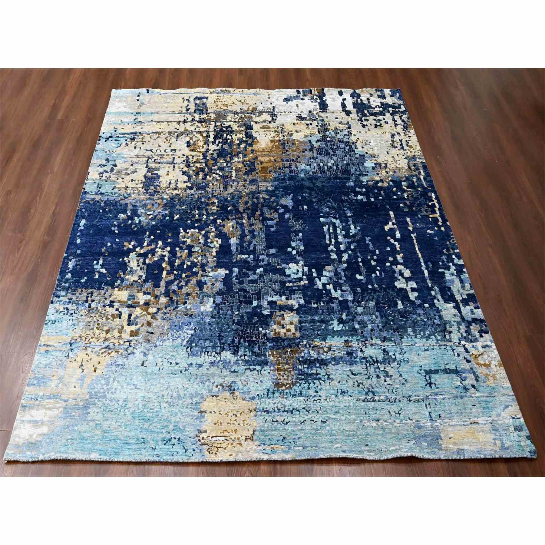 Modern-and-Contemporary-Hand-Knotted-Rug-50025