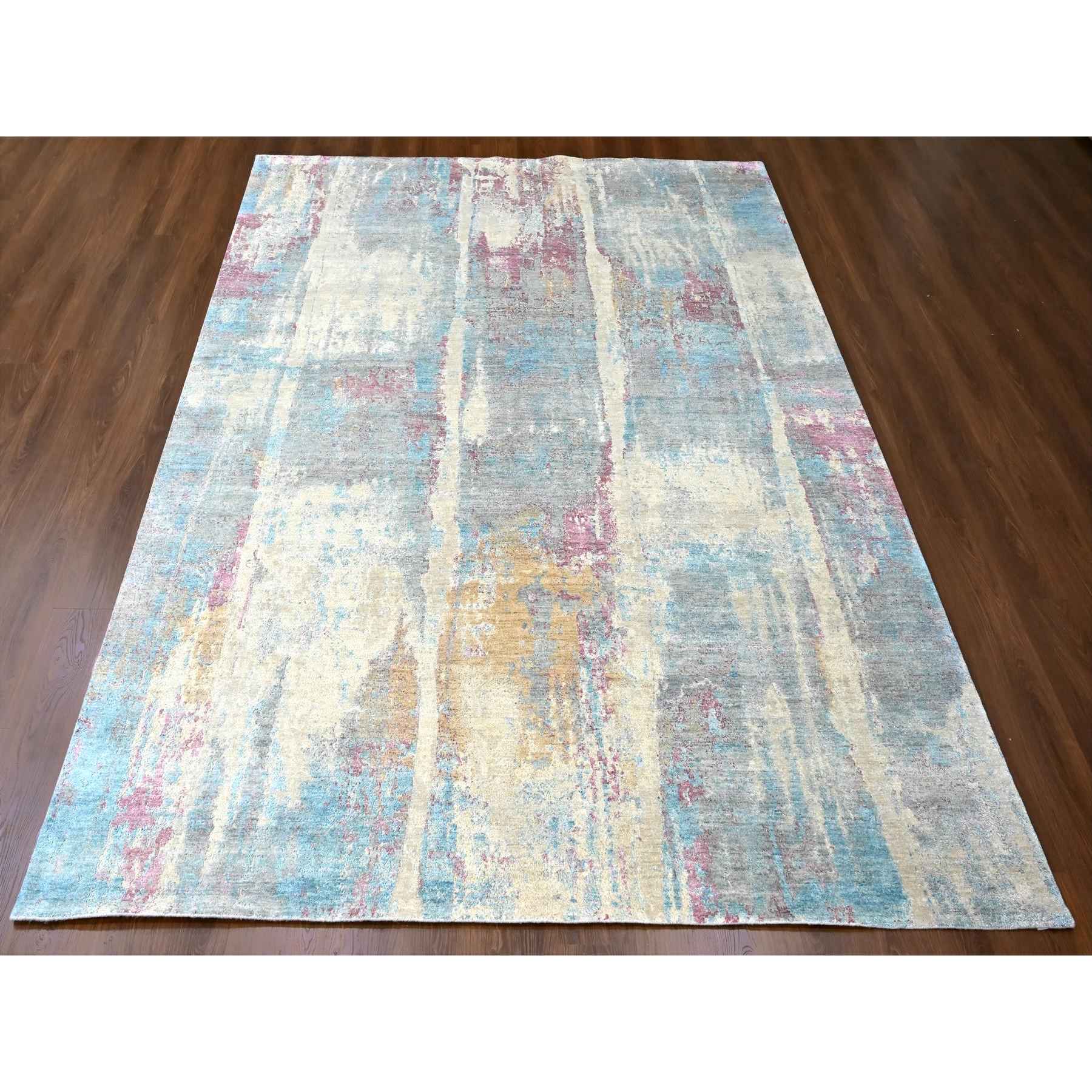 Modern-and-Contemporary-Hand-Knotted-Rug-51060