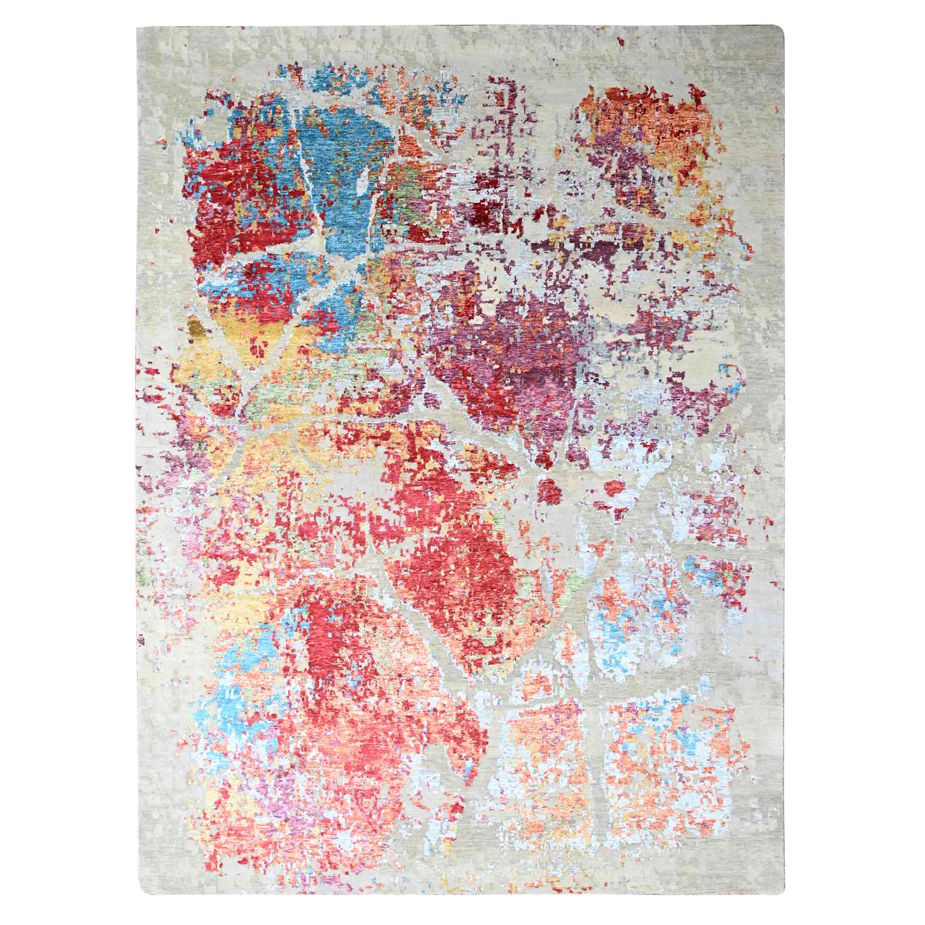 Modern-and-Contemporary-Hand-Knotted-Rug-51355