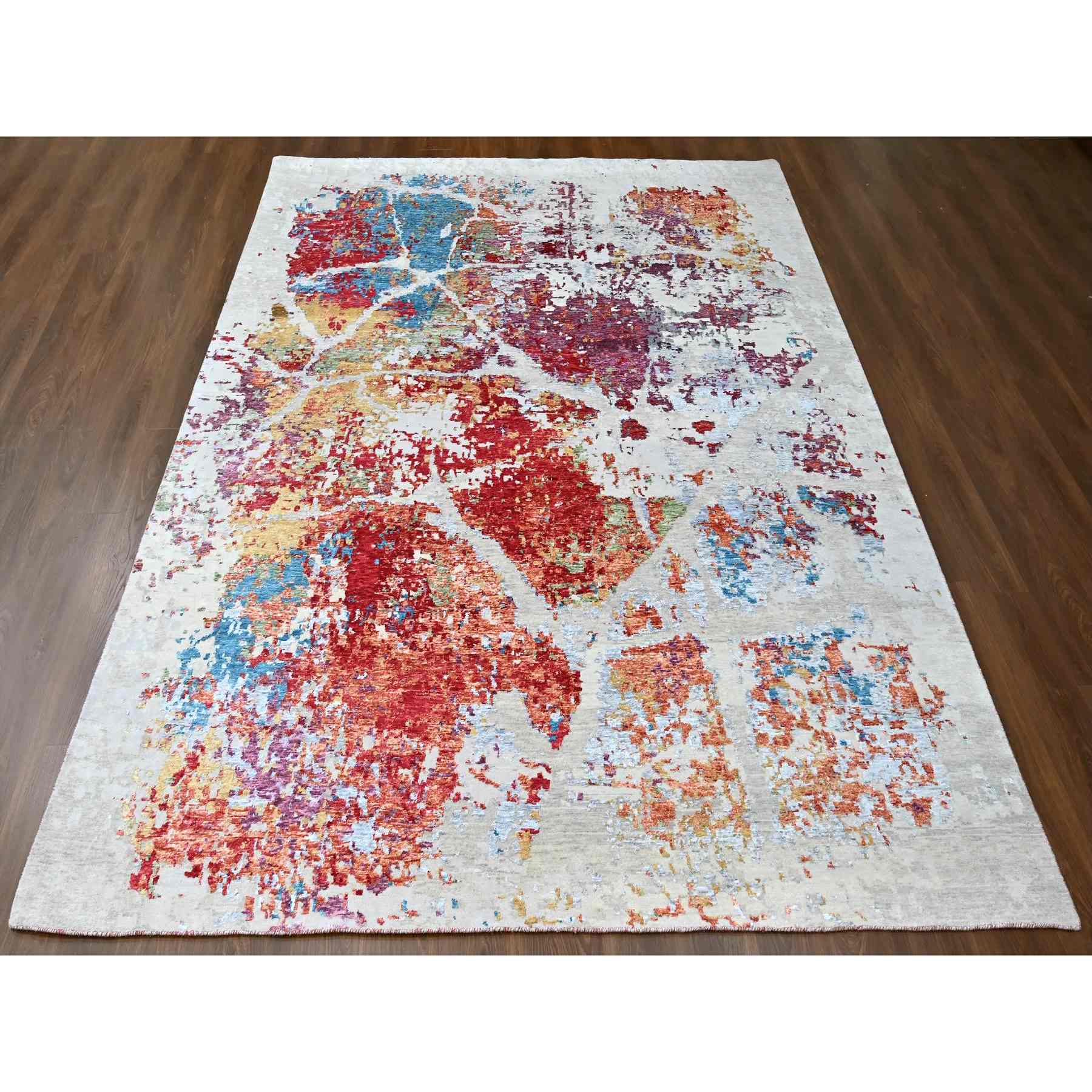 Modern-and-Contemporary-Hand-Knotted-Rug-51355