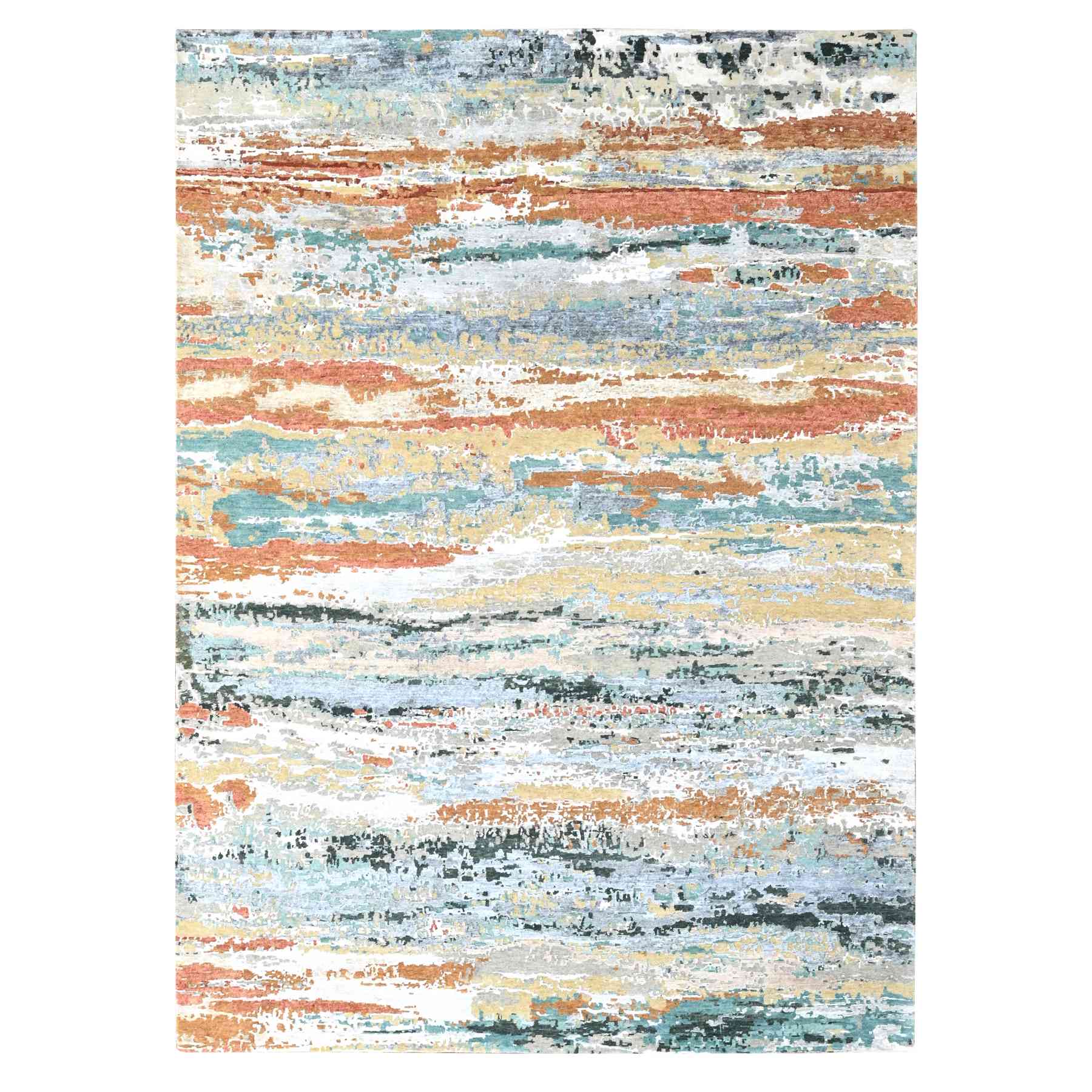 Modern-and-Contemporary-Hand-Knotted-Rug-51365