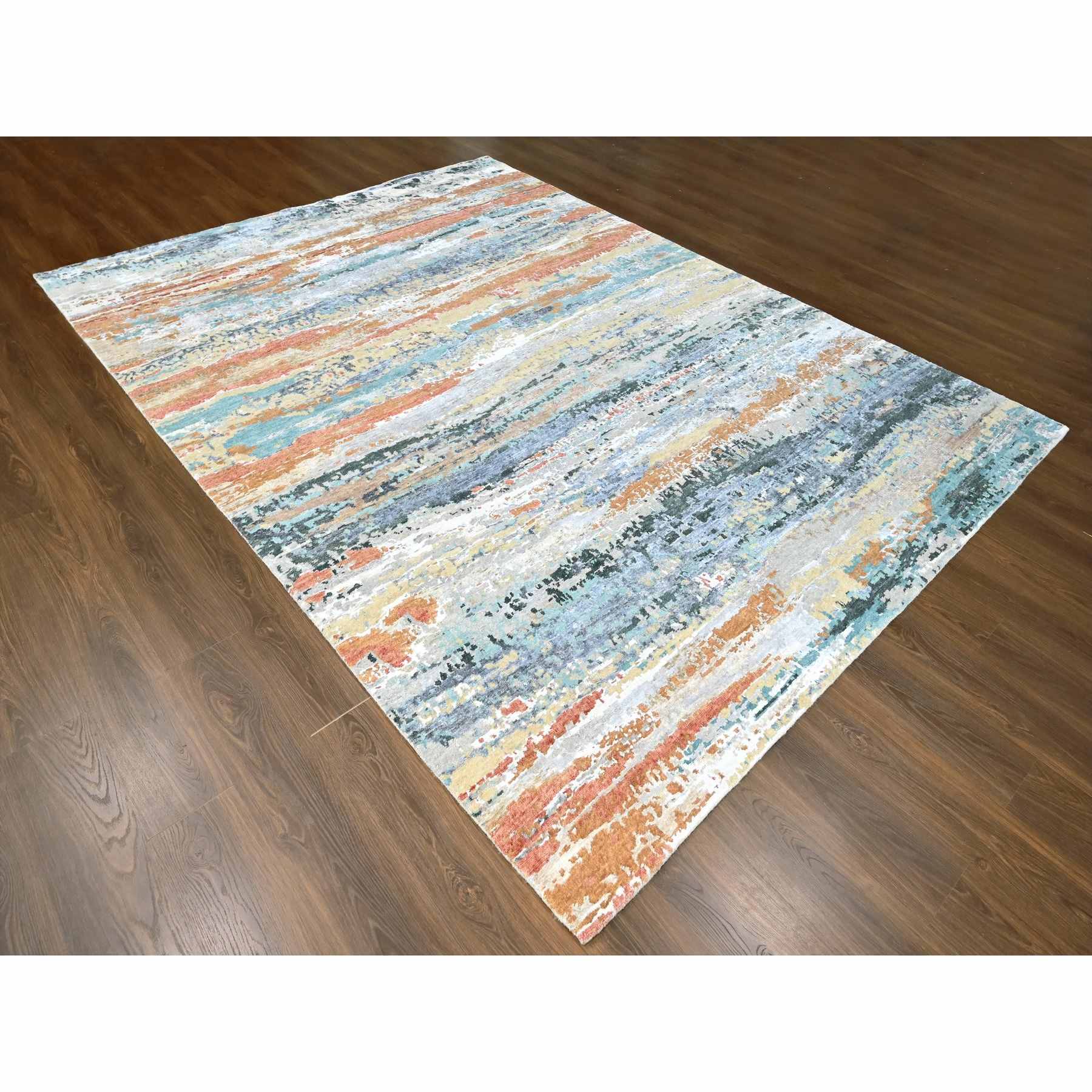 Modern-and-Contemporary-Hand-Knotted-Rug-51365