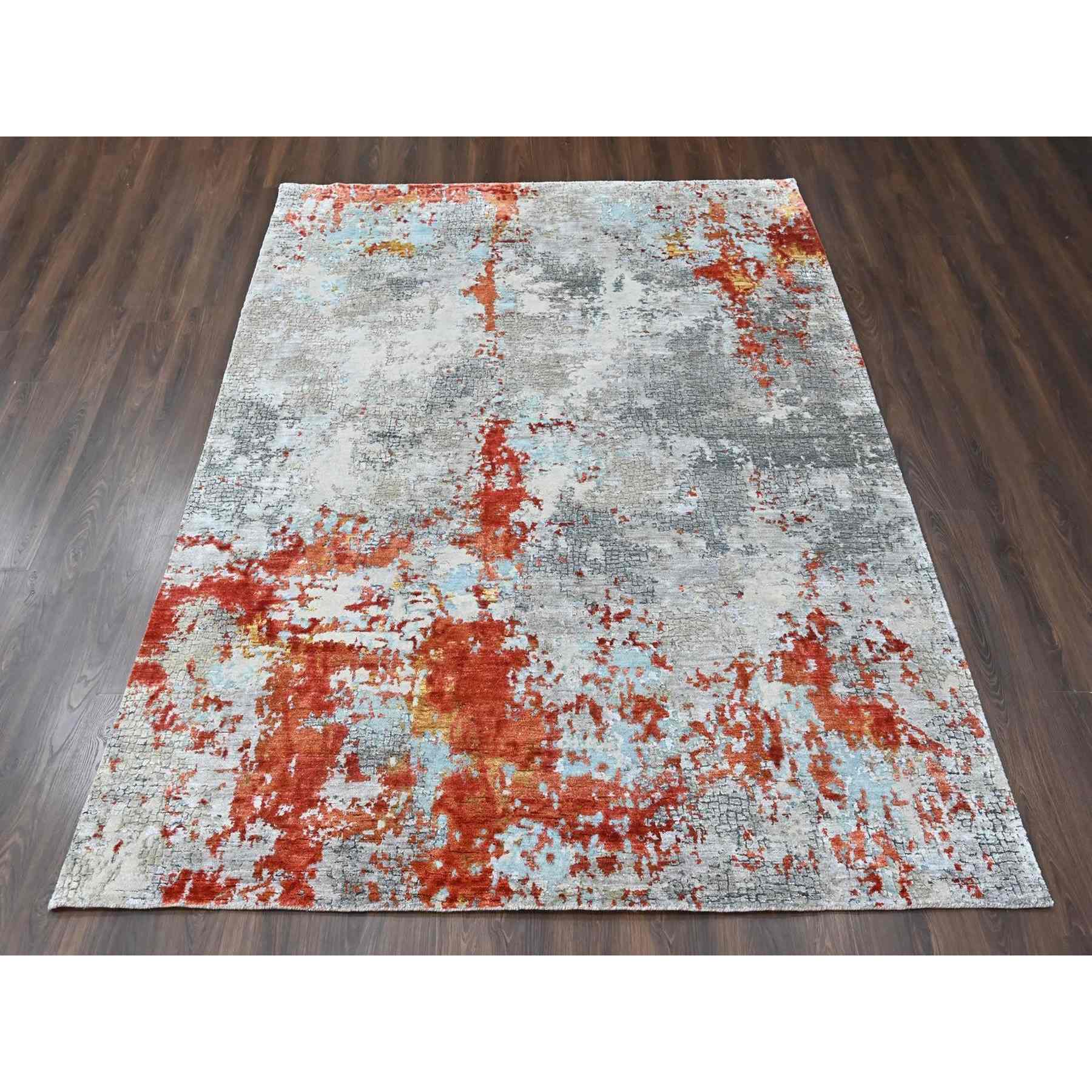 Modern-and-Contemporary-Hand-Knotted-Rug-52220